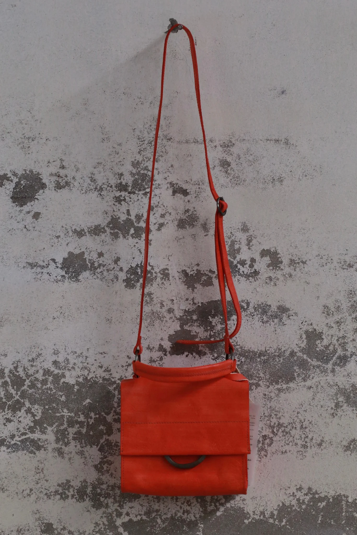 Tagliovivo 25 Spring/Summer Hand-dyed Mini Shoulder Bag SHOULDER MINI Italy TAG-SHOULDER MINI-H.D.HORSE-VERMILION