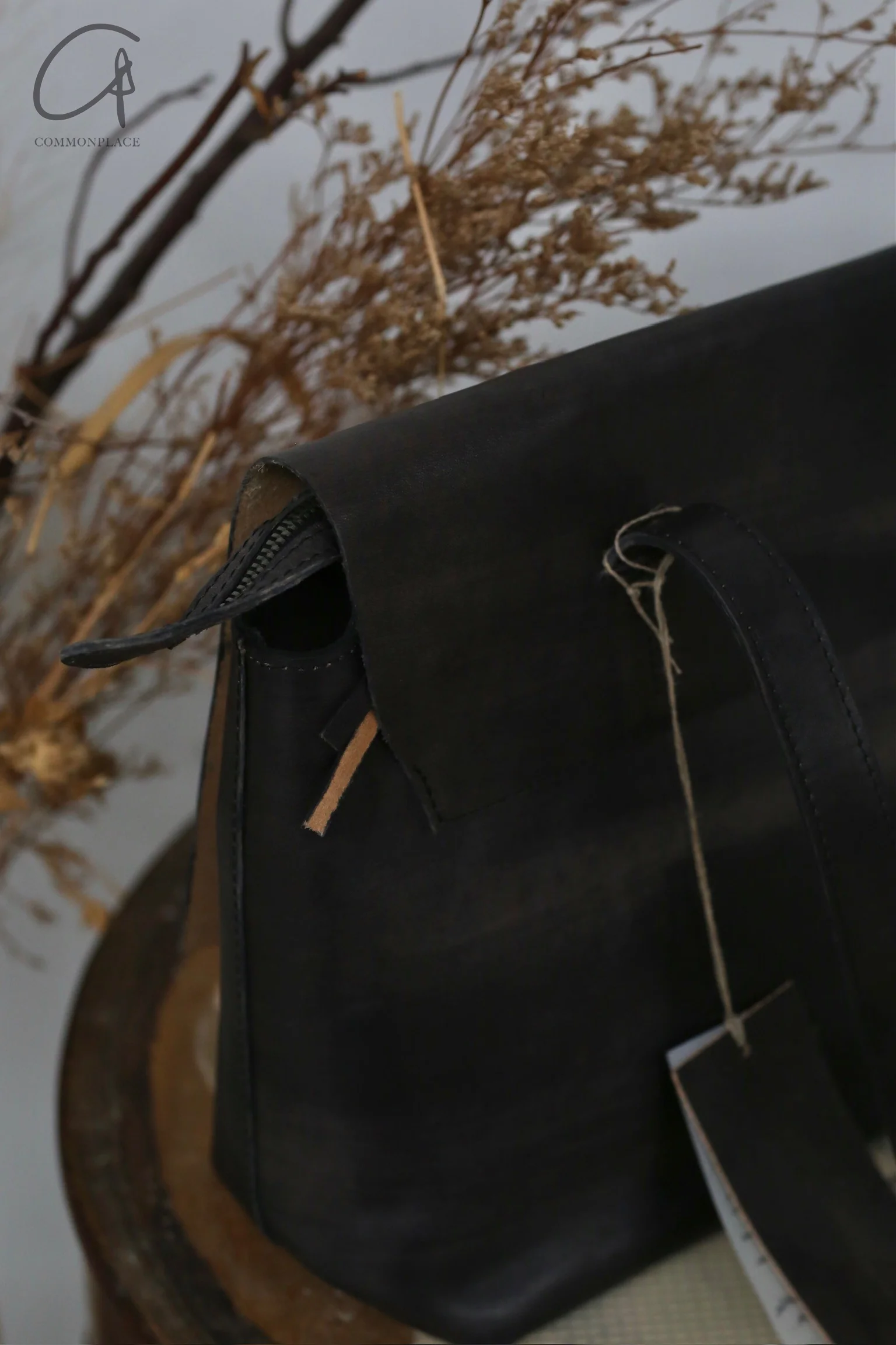 Tagliovivo 25 Spring/Summer Hand-dyed soft horse leather shoulder bag SHOULDER SOFT Italy TAG-SHOULDER SOFT-H.D.HORSE-Abyss - Image 3