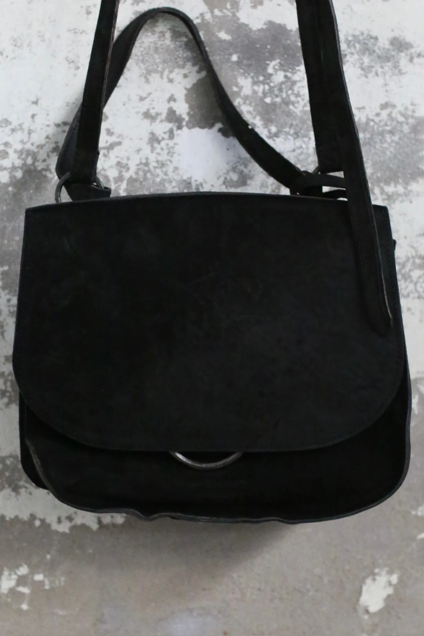Tagliovivo Fall/Winter 2025 LUNA Crossbody Bag, Italy. LUNA CROSSBODY TTAG-LUNA CROSSBODY-Culatta Rev-BLACK - Image 2