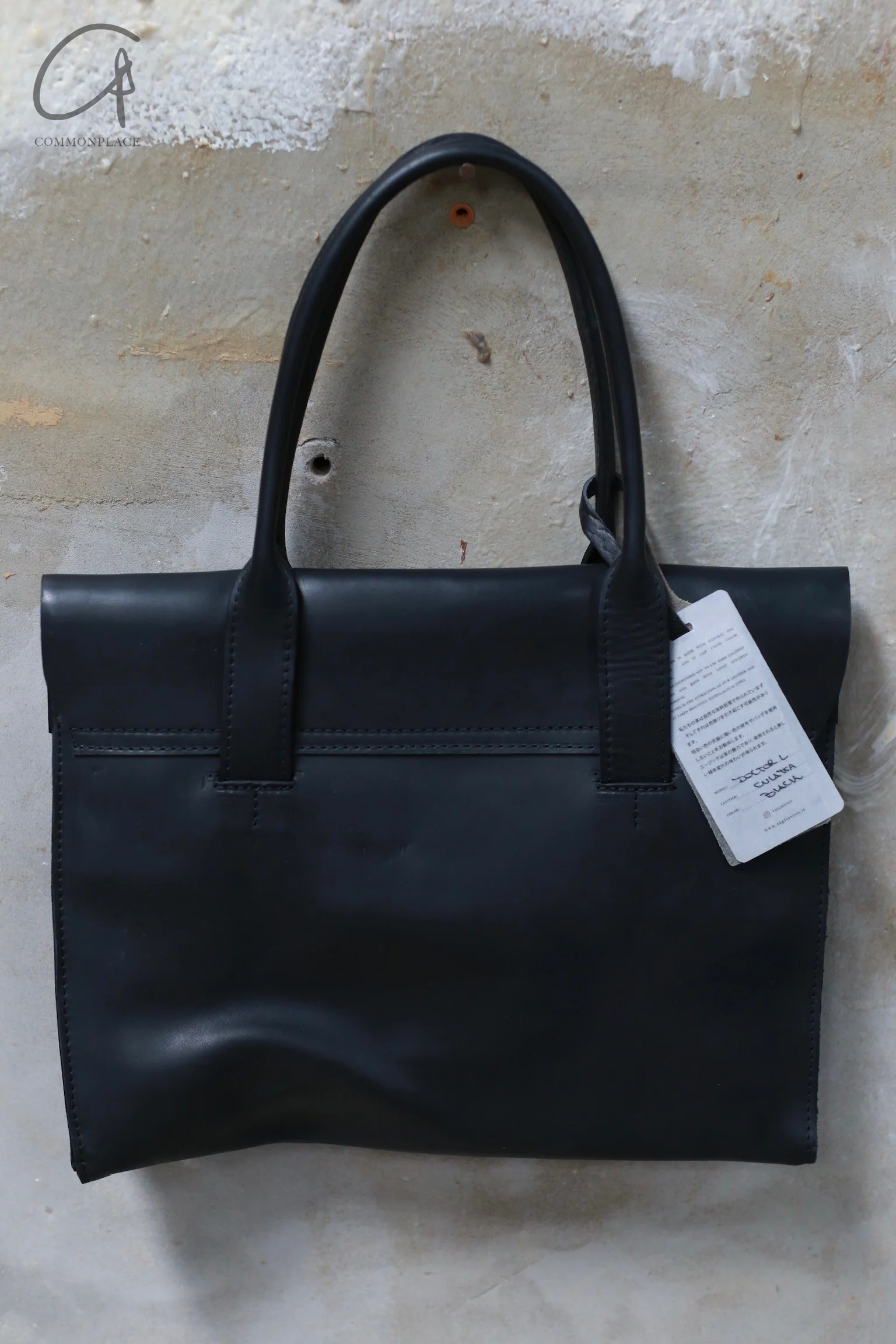 Tagliovivo handbags Artisan handmade Italy TAG-DOCTOR L-CULATTA-HEI-F black DOCTOR L - Image 4
