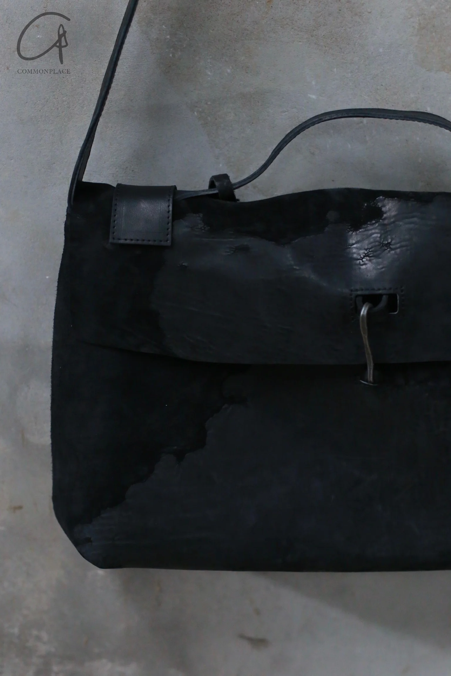 Tagliovivo Large Tote Bag Italy TAG-DOCTOR HANDBAG L-CULATTA REV-HEI-F Smudge Black DOCTOR HANDBAG - Image 2