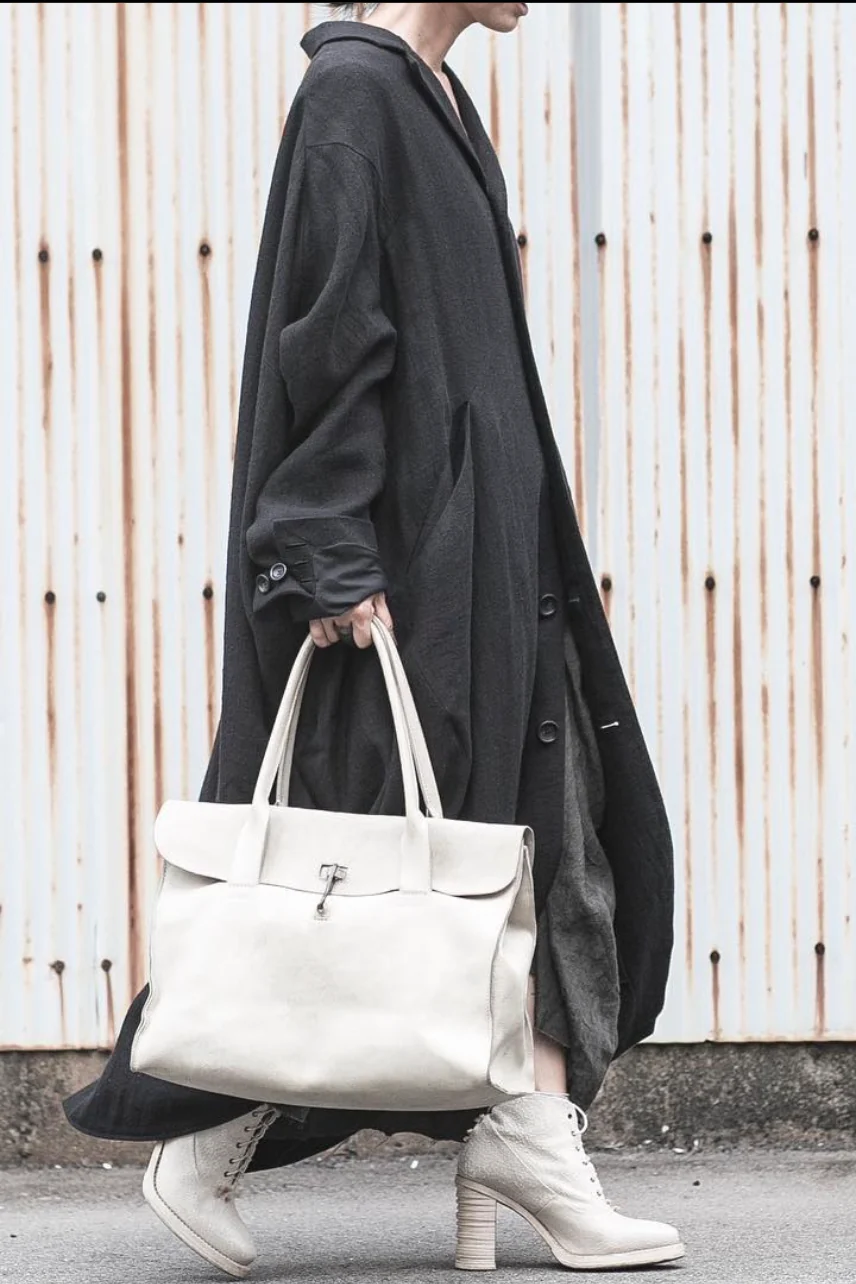 Tagliovivo Large Tote Bag TAG-DOCTOR24H-QIANHUI Light Grey DOCTOR 24H - Image 13