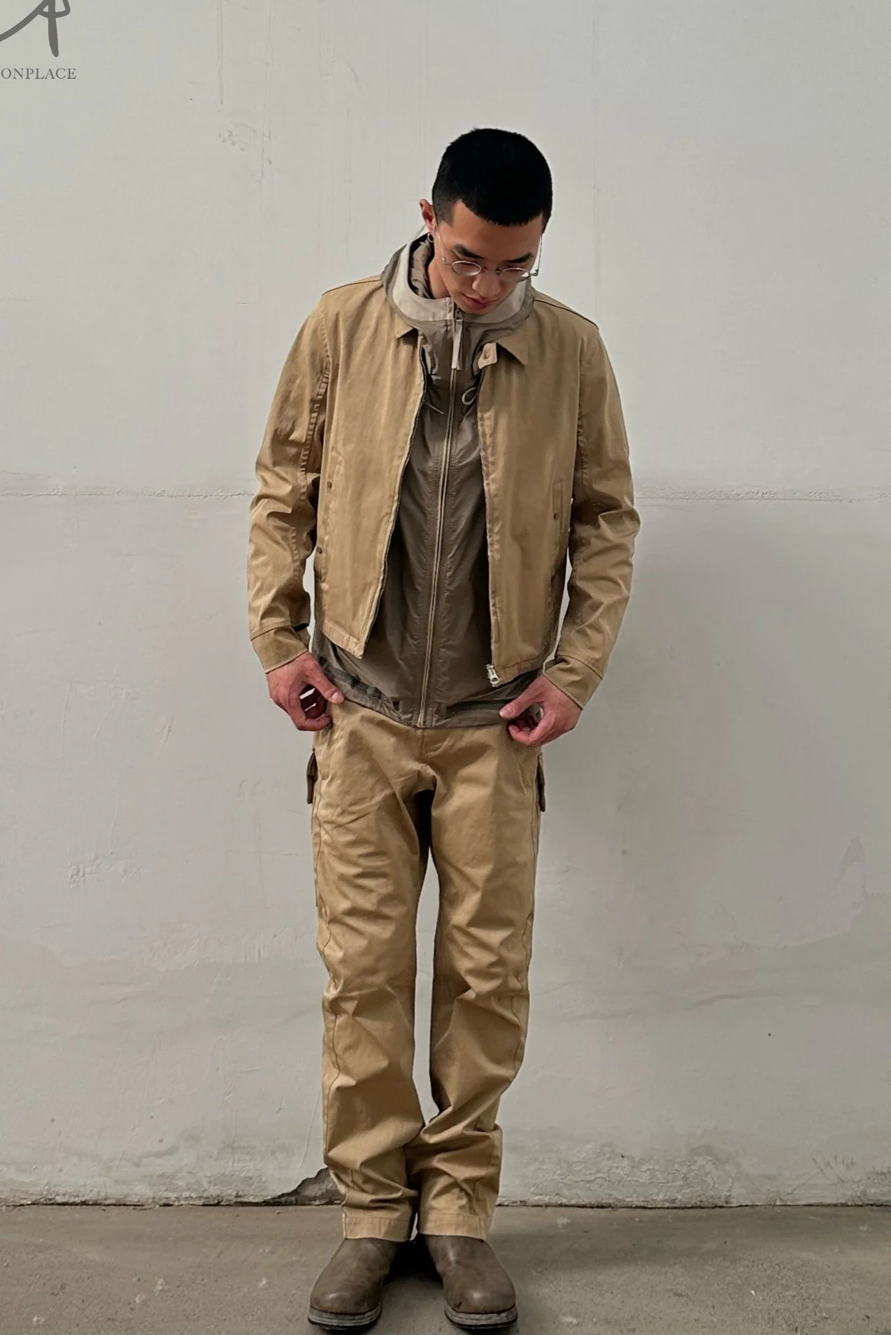 Ten-C bomber jacket 23CTCUC04057 A06105 329 - Image 8