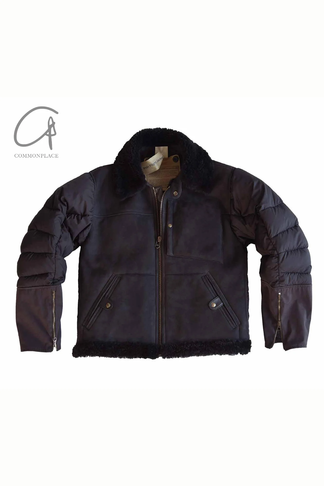 TEN-C Irving flight jacket 22CTCUL07179 006448 999 - Image 5