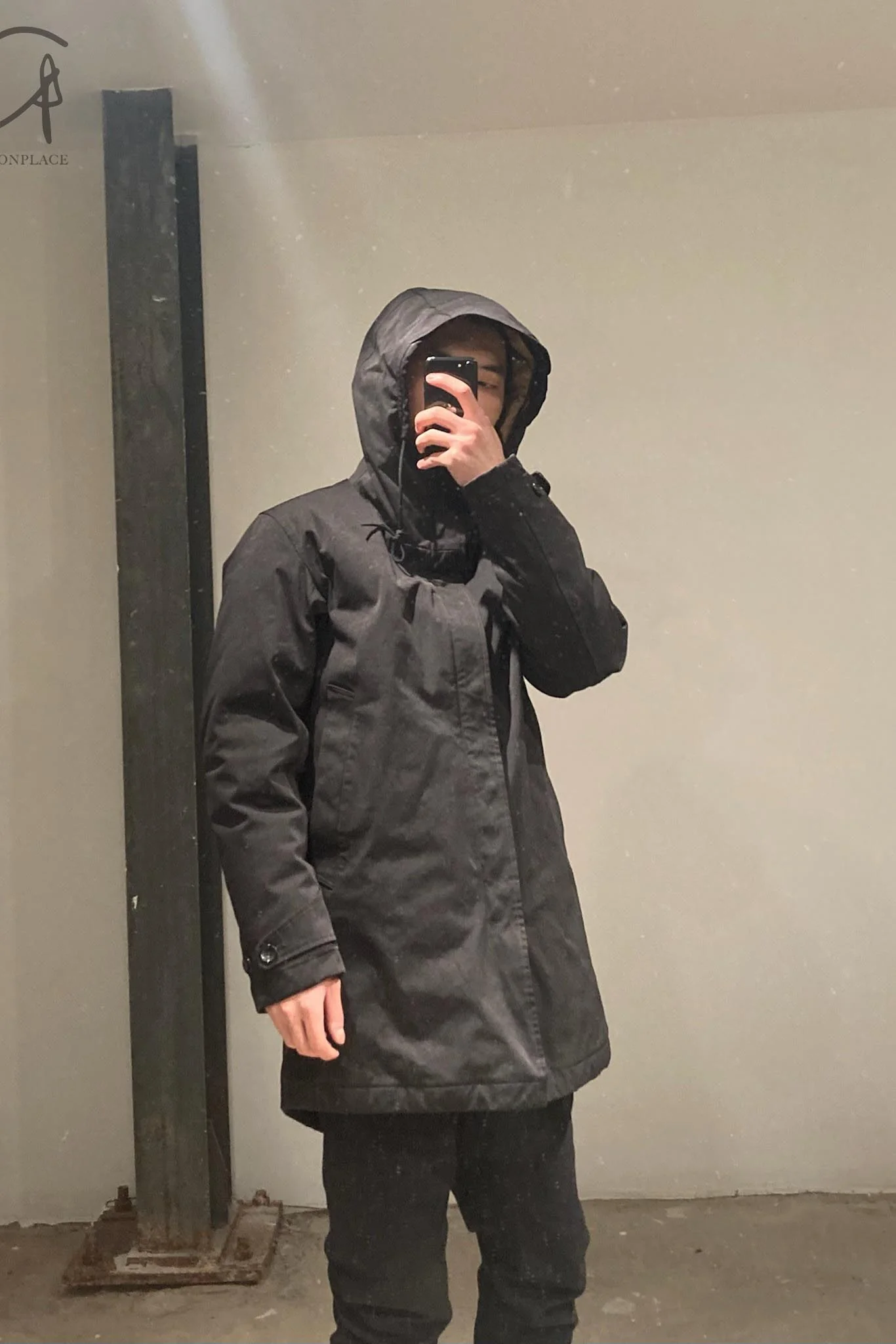 Ten-C Parka 20CTCUK03091 A02105 999 Black PTC6 - Image 13
