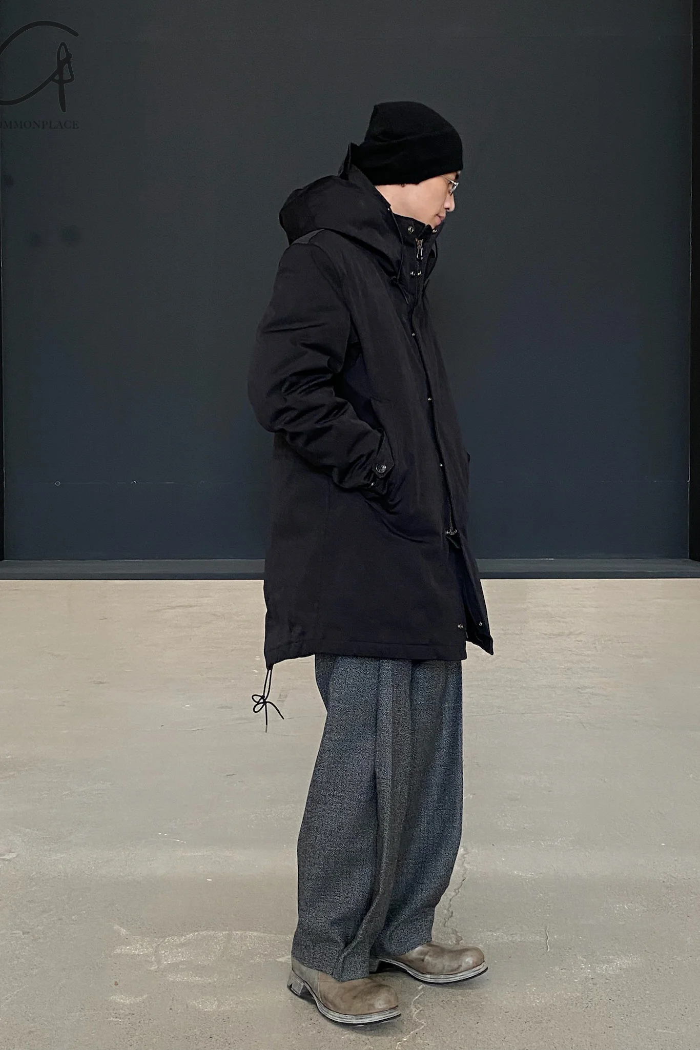Ten-C Parka 20CTCUK03091 A02105 999 Black PTC6 - Image 7