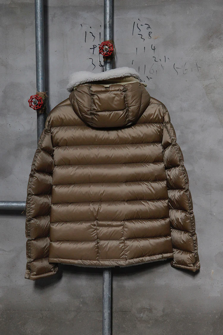 Ten-C Wool Cap Patchwork Jacket 19CTCUD03093 005107 338 PTC5 - Image 4