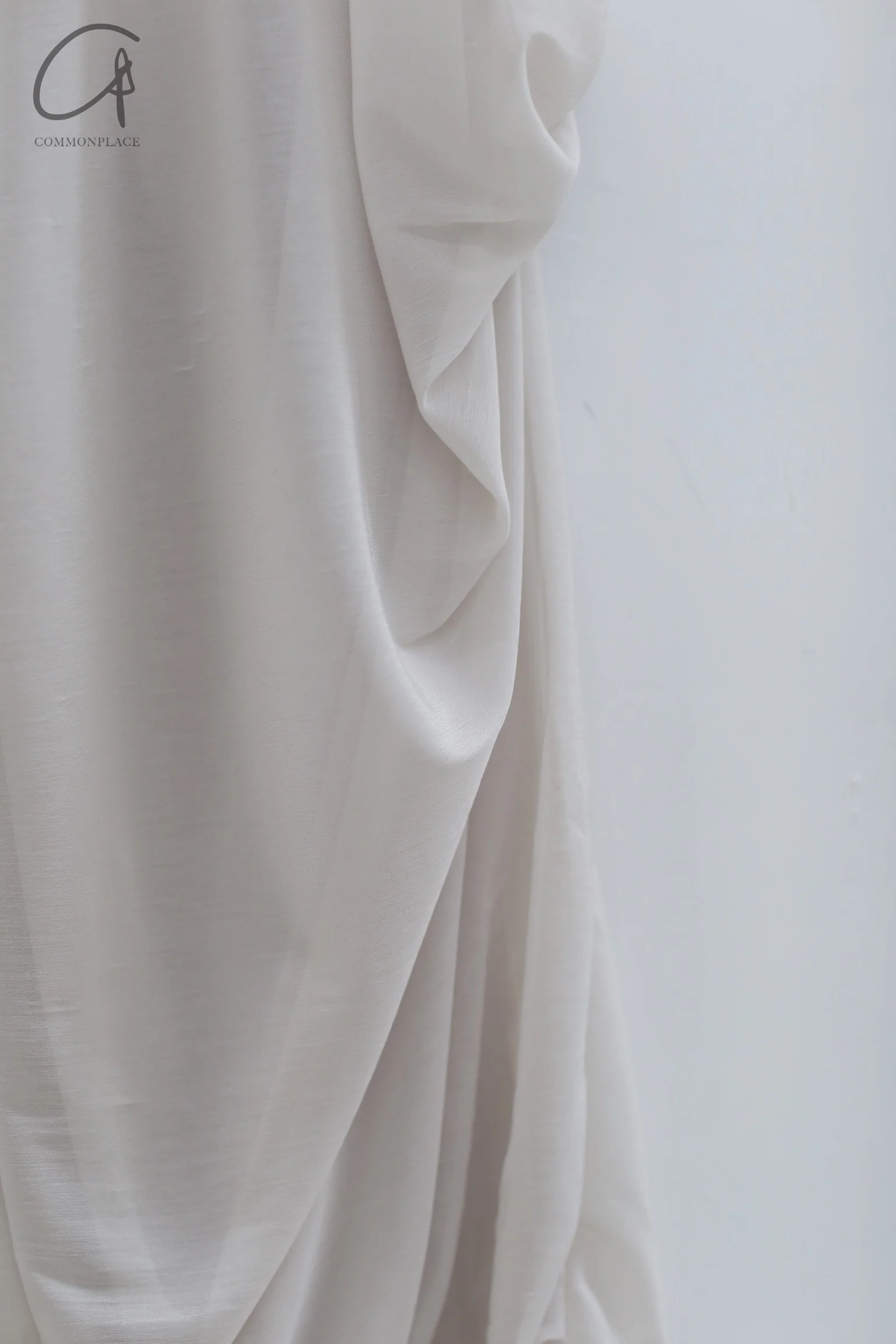 Un Morceau chest detail velvet pleated no dress UM221LS08 White PUM23 - Image 12