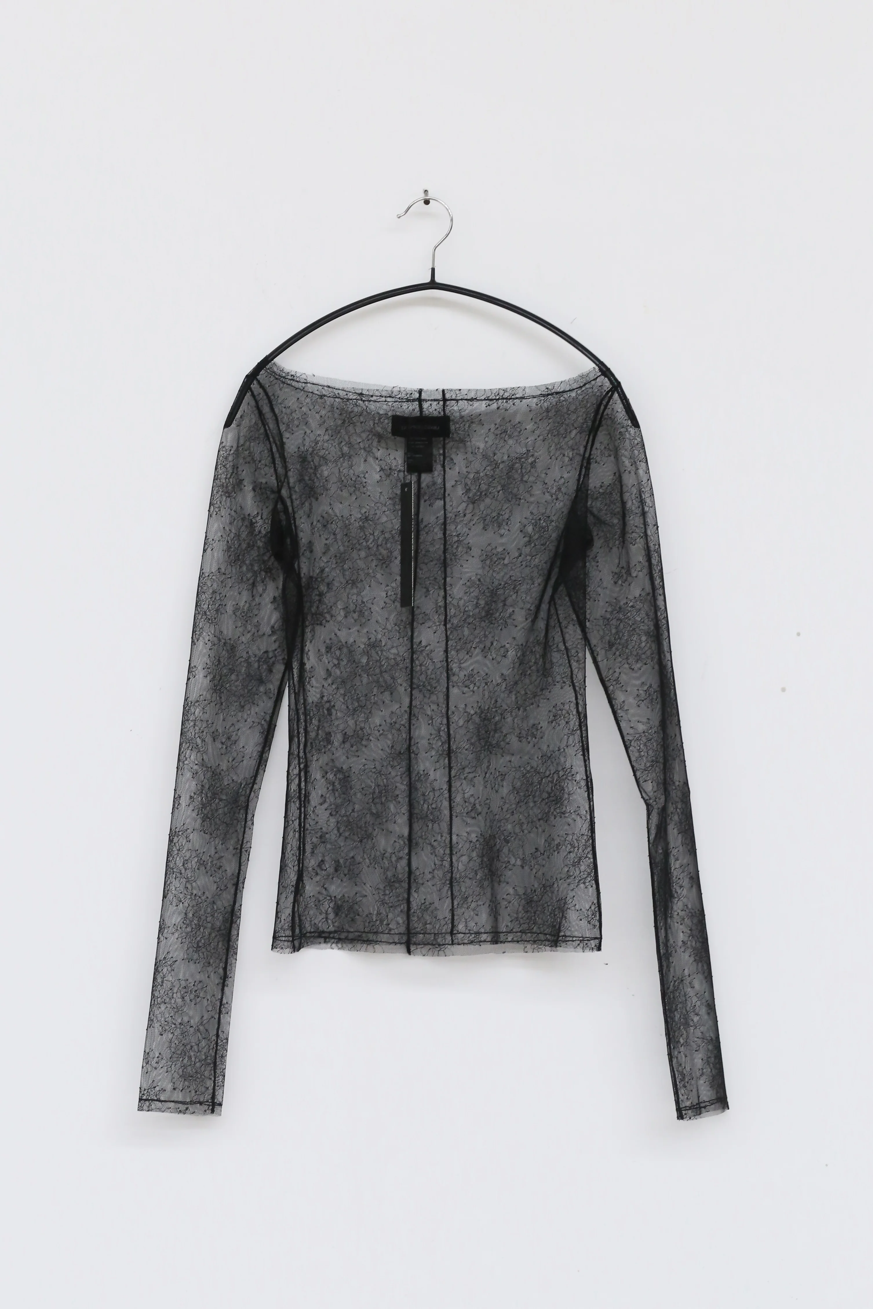 Un Morceau Lace One-line Neck Bottoming Shirt UM212SZ01 PUM1 - Image 7
