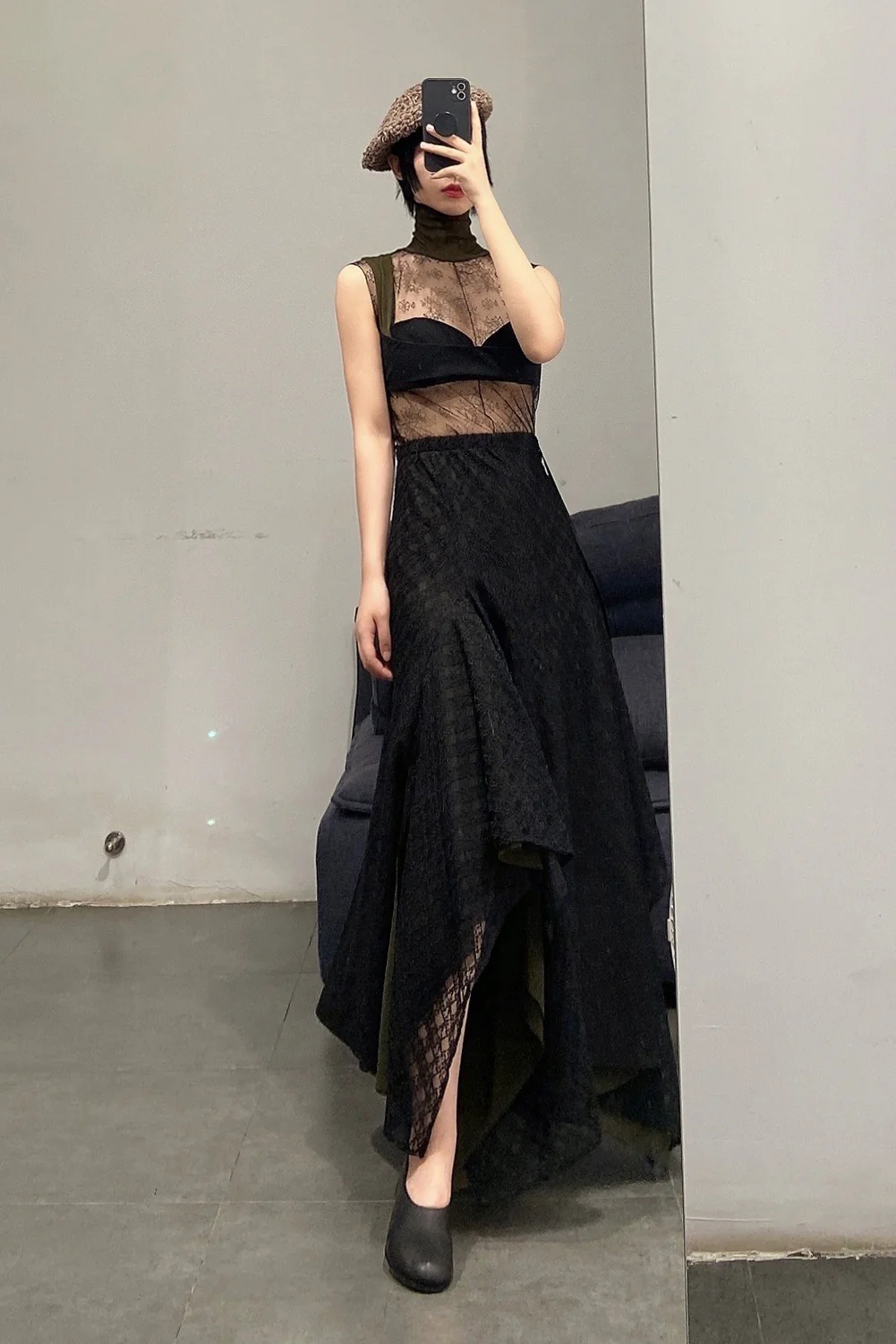 Un Morceau lace skirt UM212XZ01 PUM11 - Image 5