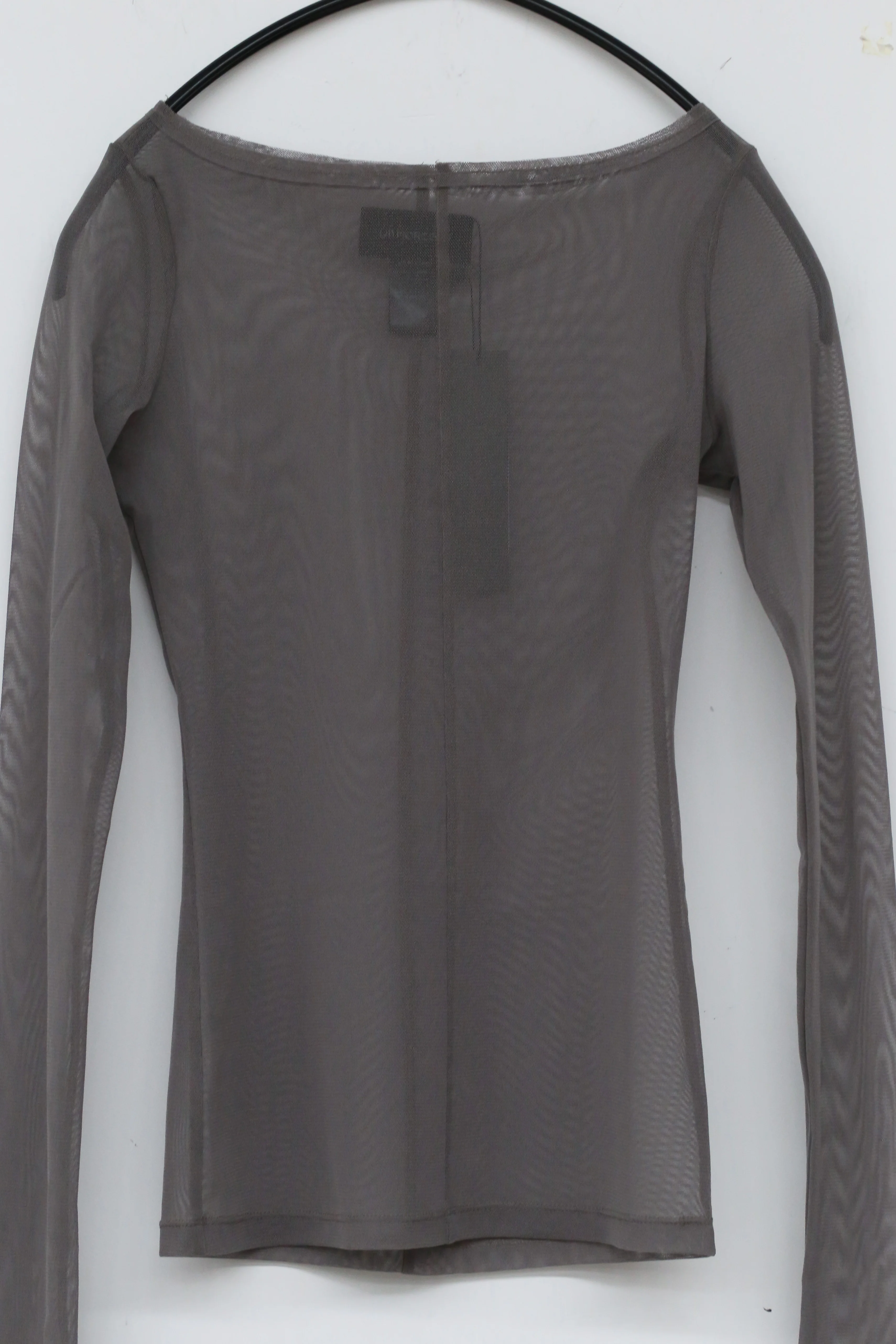 Un Morceau Net Yarn Collar Base Shirt UM212SZ04 PUM2 - Image 6