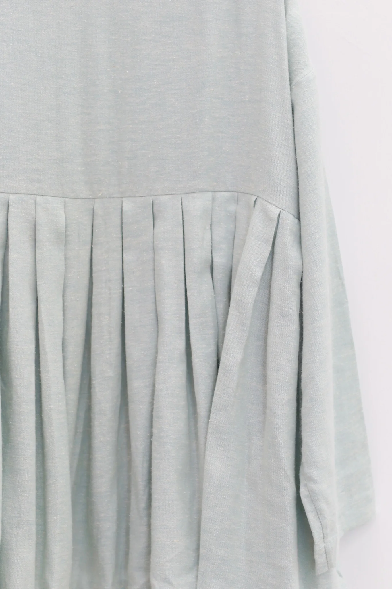 UNISECON 25 Autumn/Winter Asymmetrical Pleated Top USC-U12W16-blue - Image 5