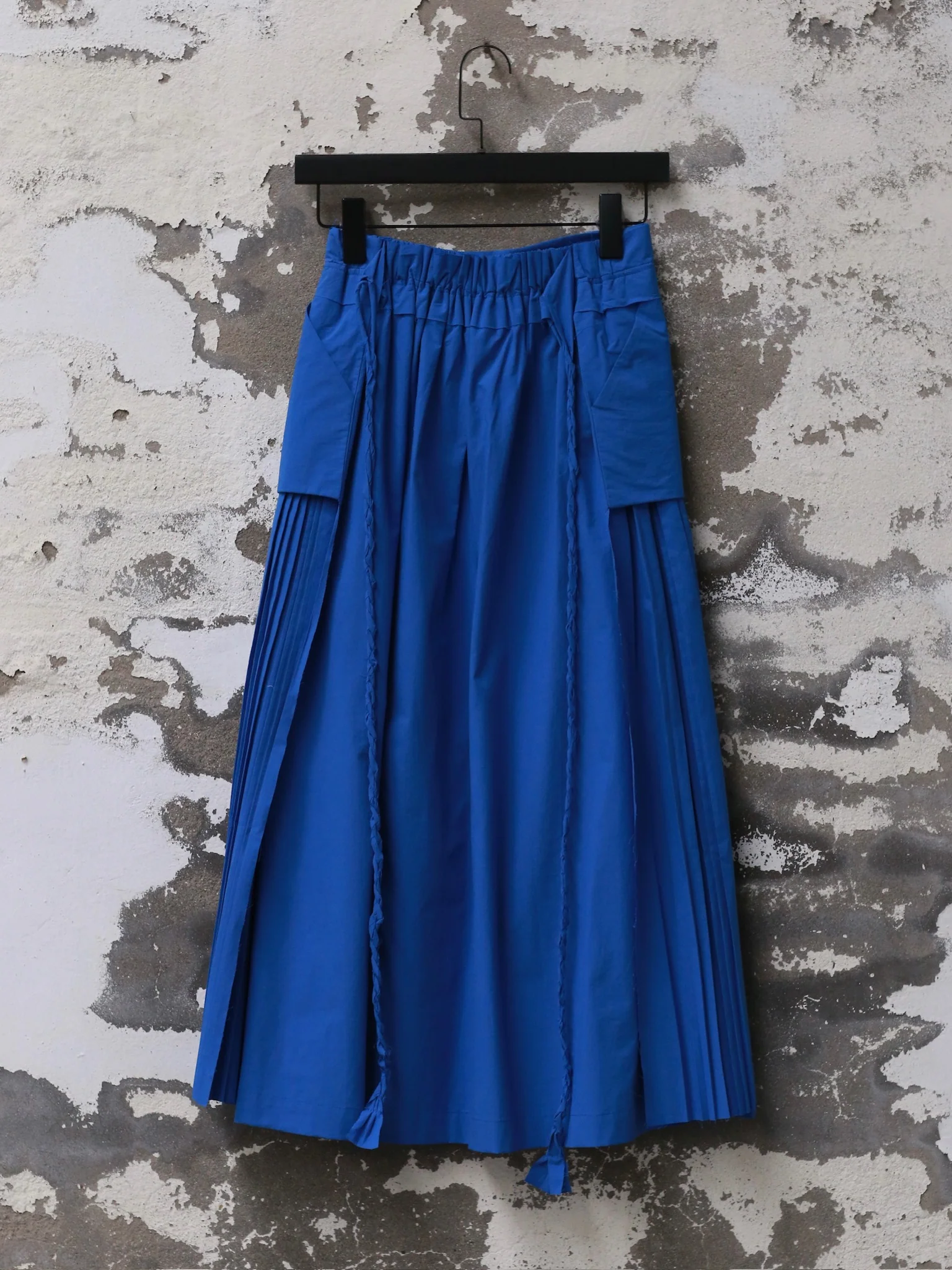 UNISECON 25 Spring/Summer Double Apron Skirt USC-U11W66-LAN Blue - Image 4