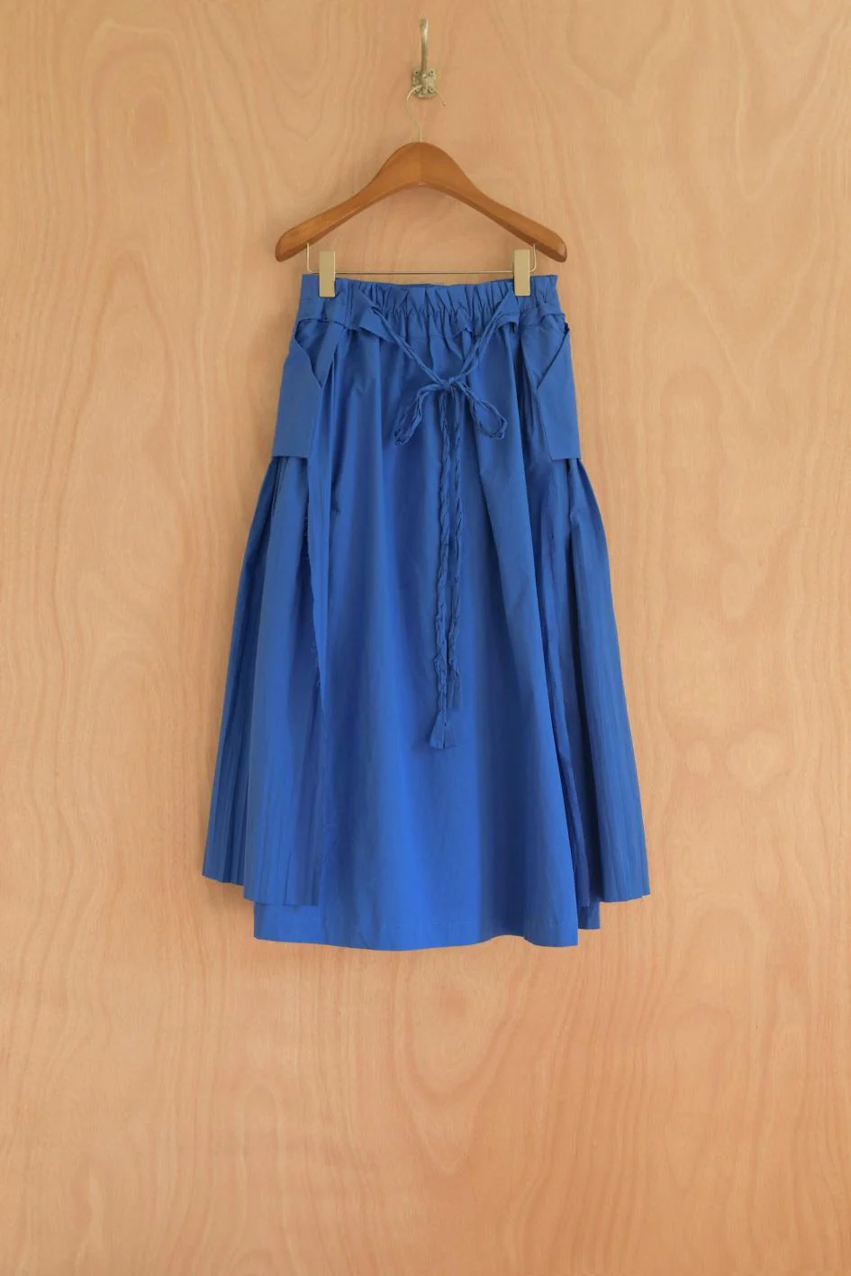 UNISECON 25 Spring/Summer Double Apron Skirt USC-U11W66-LAN Blue - Image 6