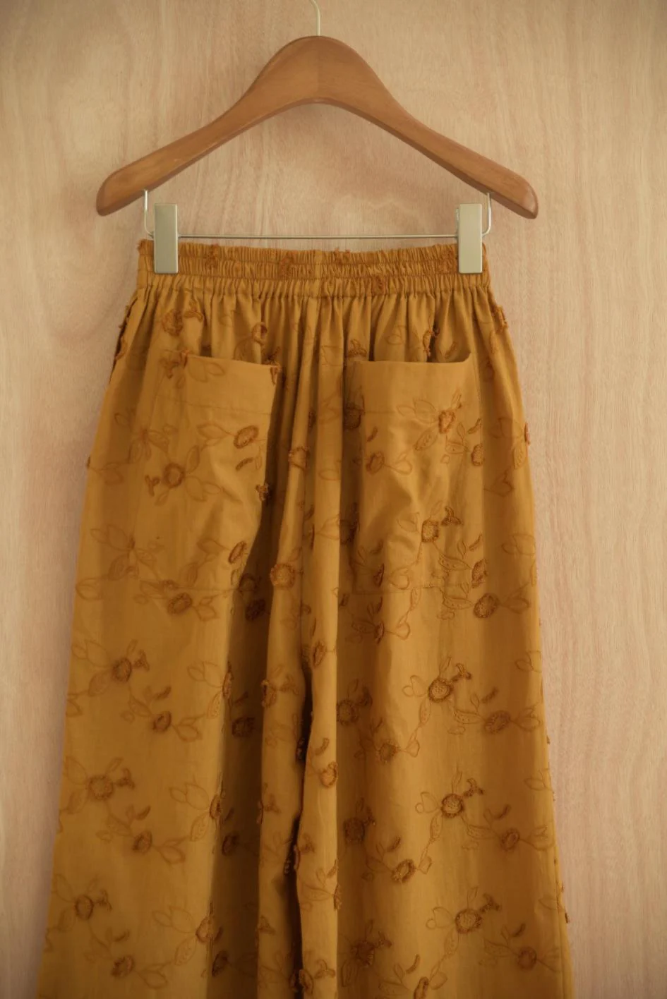 UNISECON 25 Spring/Summer Loose Wide-Leg Pants USC-U11W77-JH Turmeric - Image 5