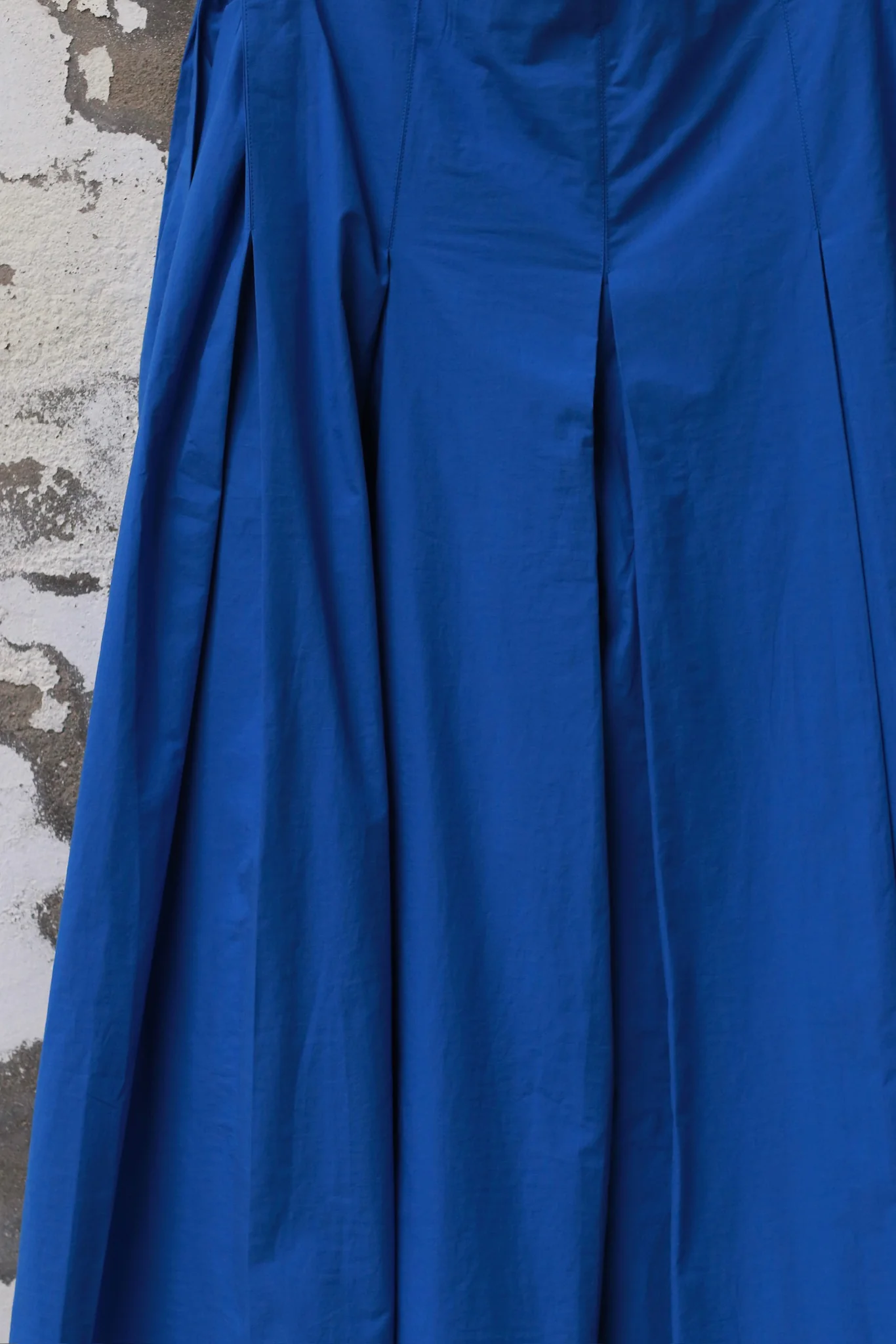 UNISECON 25 Spring/Summer Low-Rise Wide-Leg Culottes USC-U11W75-LAN Blue - Image 2