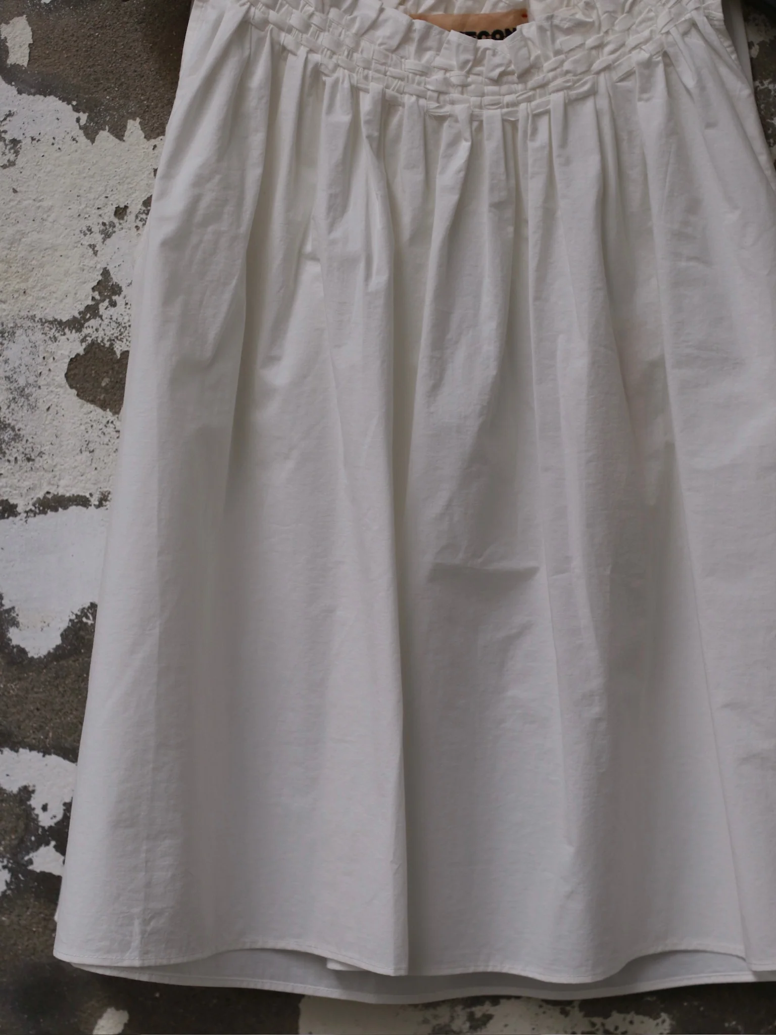 UNISECON 25 Spring/Summer Woven Outer Collar Top/Skirt USC-U11W35W-BAI Top - Image 2