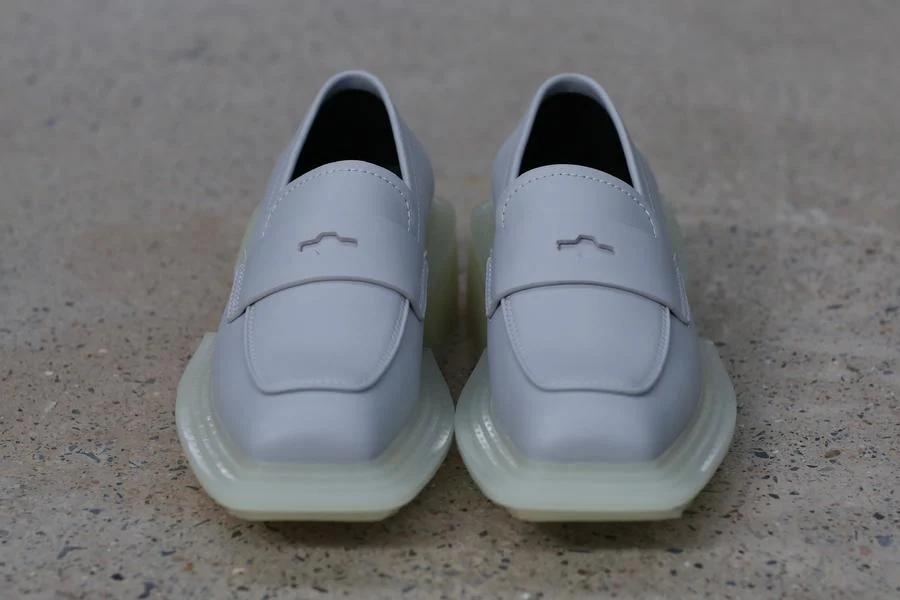 untitlab grey jelly reel derby shoes SS0221103 PU3 - Image 2