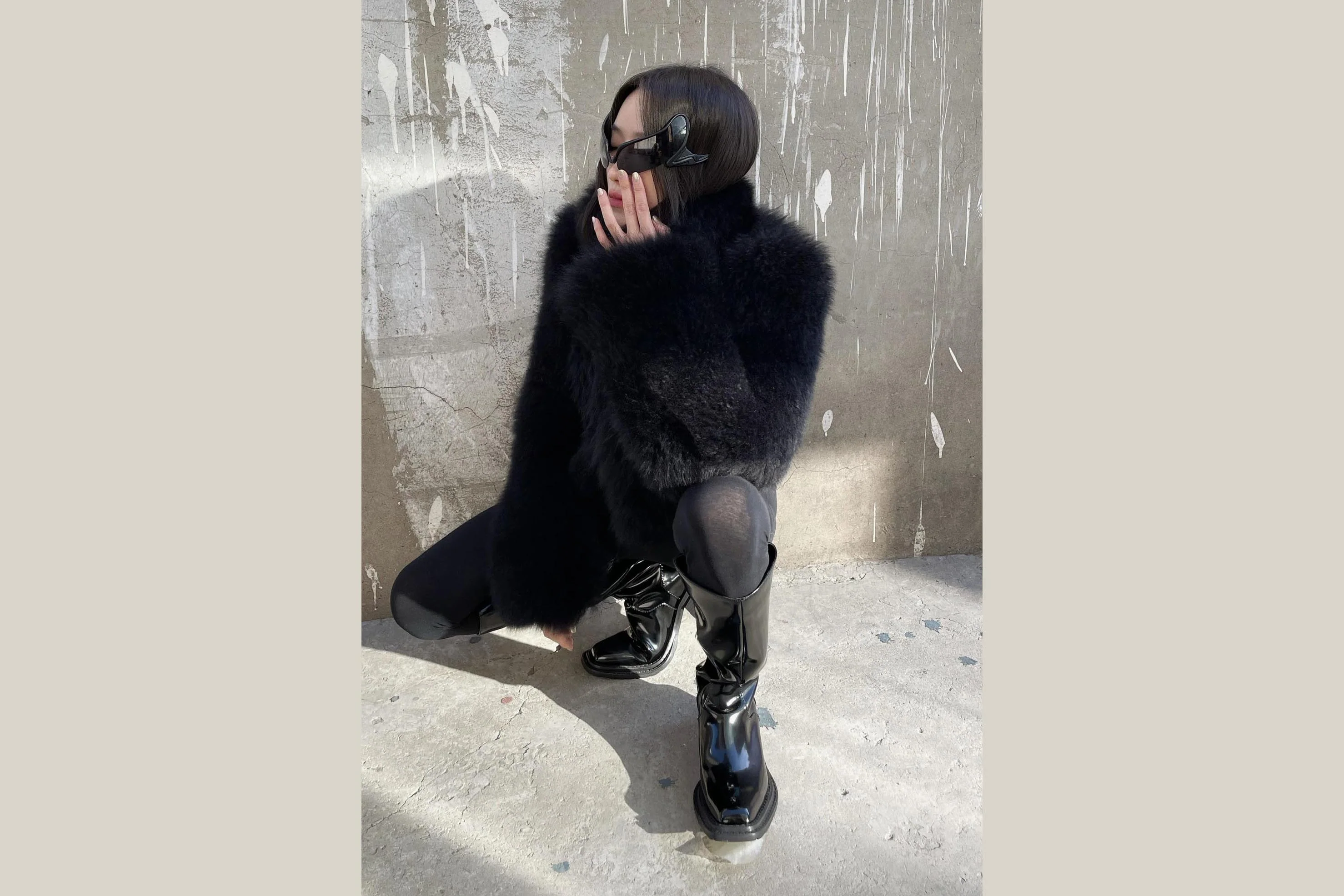 untitlab high boots SS0221301 black - Image 18