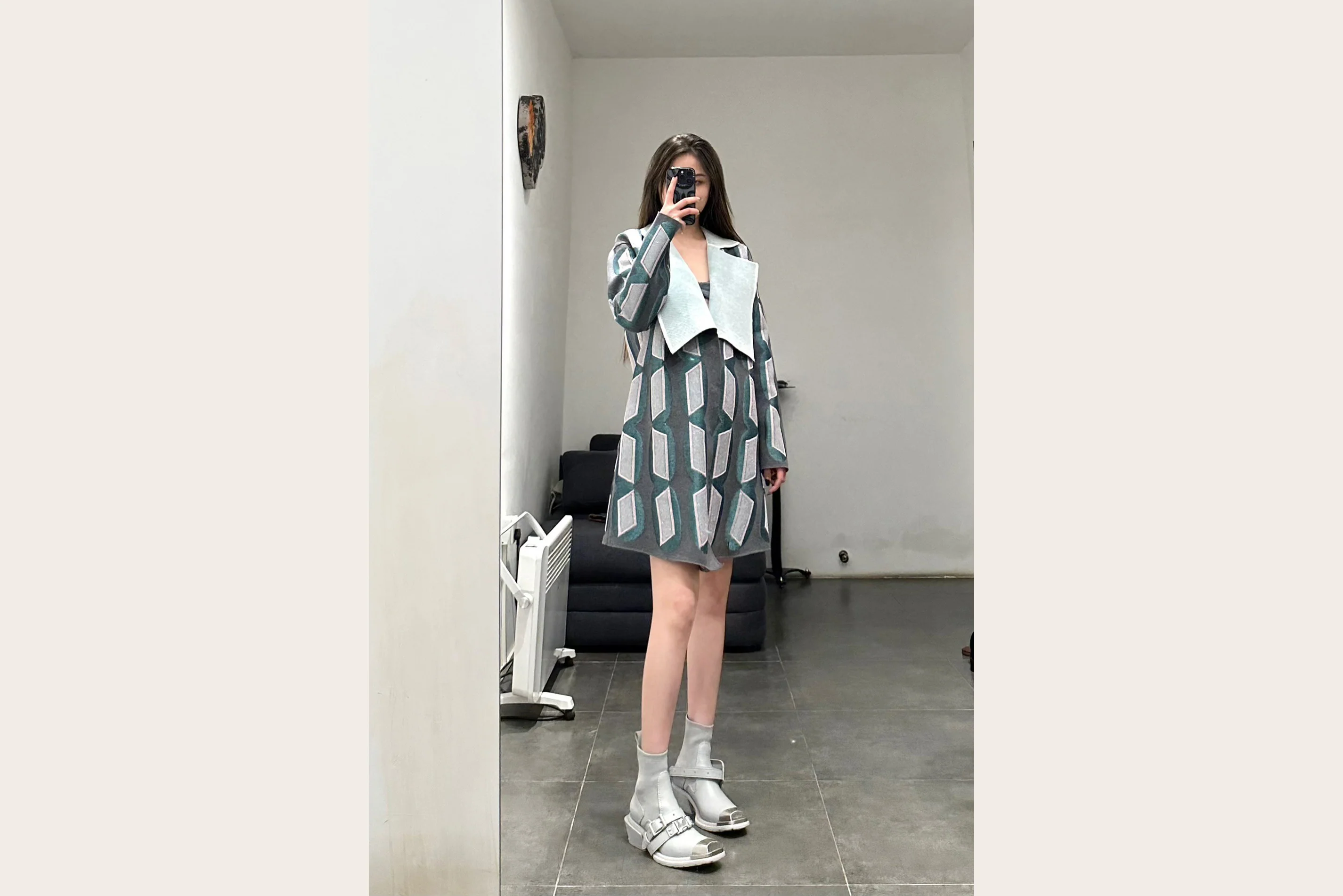 untitlab metallic grey hitch boots SS0221302 PU1 - Image 22