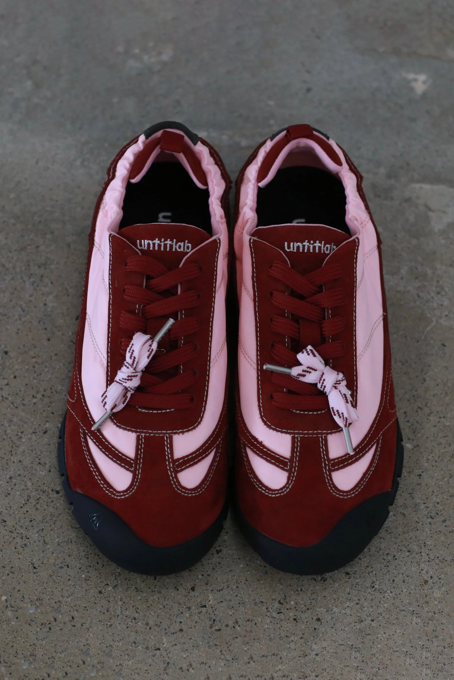 untitlab Spring/Summer 2026 Quick Hiking Crinkled Shoes UTB-UN031901-FZ Pink Purple