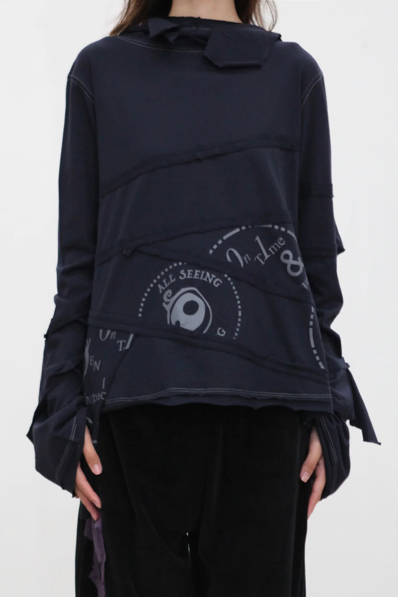 VeniceW 25 Autumn and Winter Hooded T-shirt VCW-T1-Night