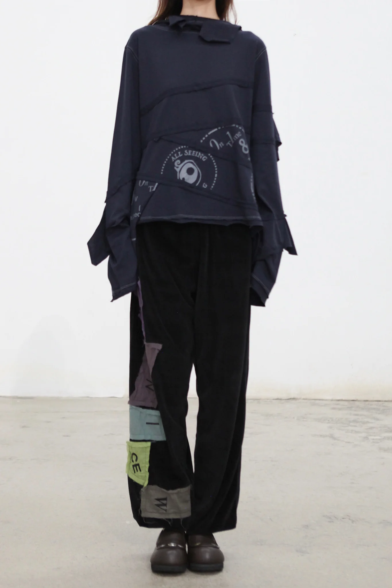VeniceW 25 Autumn and Winter Hooded T-shirt VCW-T1-Night - Image 2