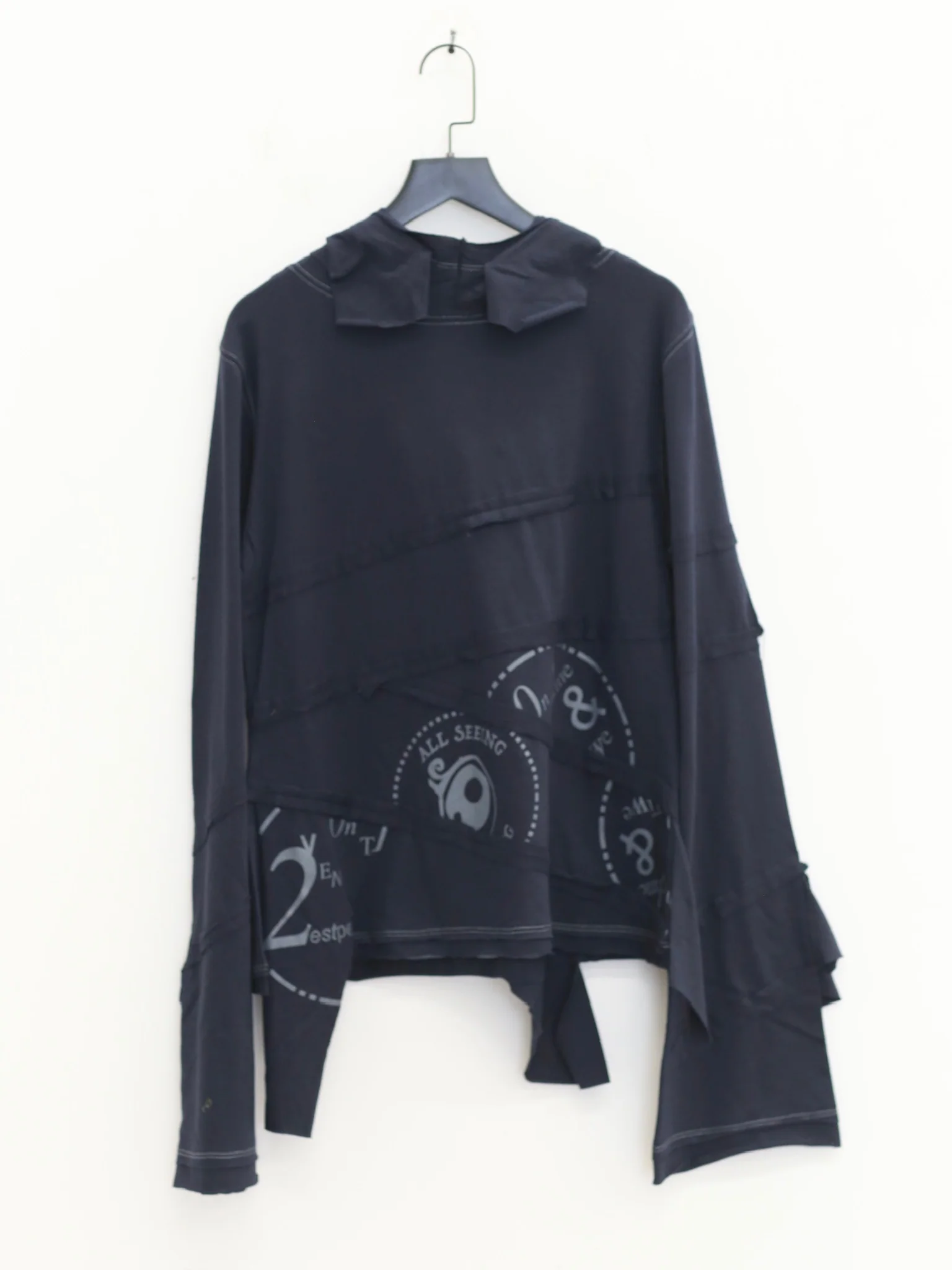 VeniceW 25 Autumn and Winter Hooded T-shirt VCW-T1-Night - Image 4