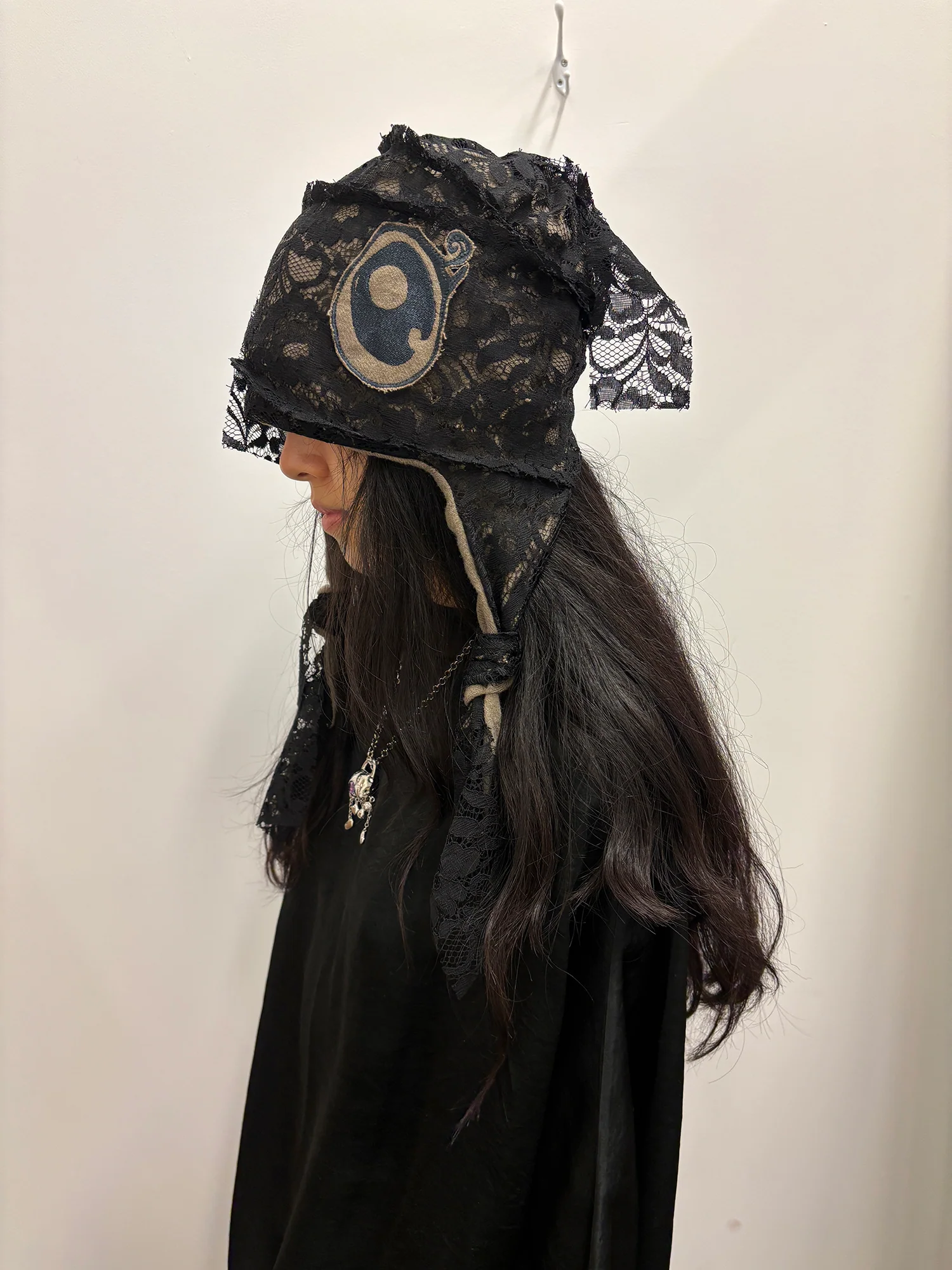 VeniceW 25 Autumn and Winter Seagull Hat VCW-H1-lace-Black Lace (H1 H1-lace) - Image 6