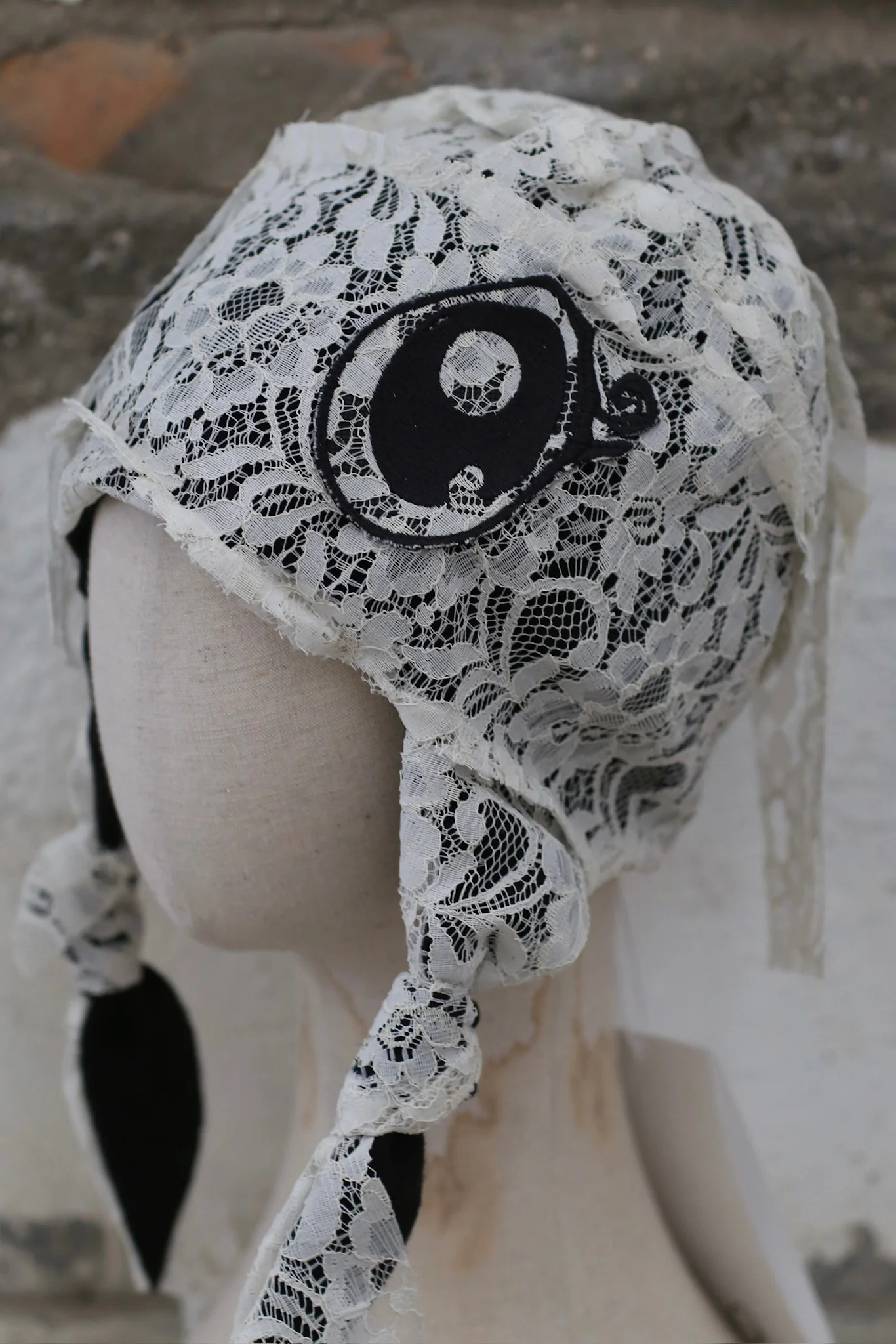 VeniceW 25 Autumn and Winter Seagull Hat VCW-H1-lace-White Lace (H1 H1-lace) - Image 2