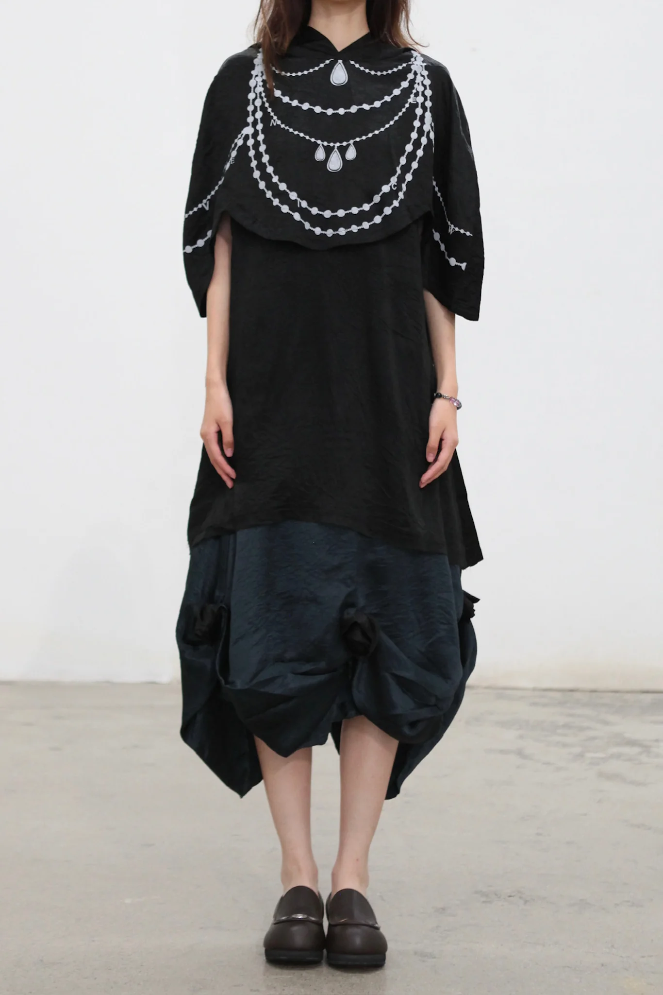 VeniceW 25 Autumn/Winter Edwardian Dress VCW-D3-Caviar