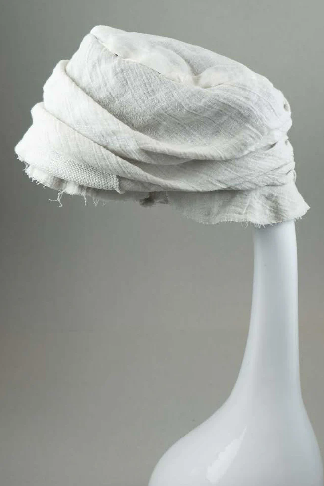 VeniceW 25 Spring/Summer Linen Applique Hat VCW-H1-LI-Natural - Image 2