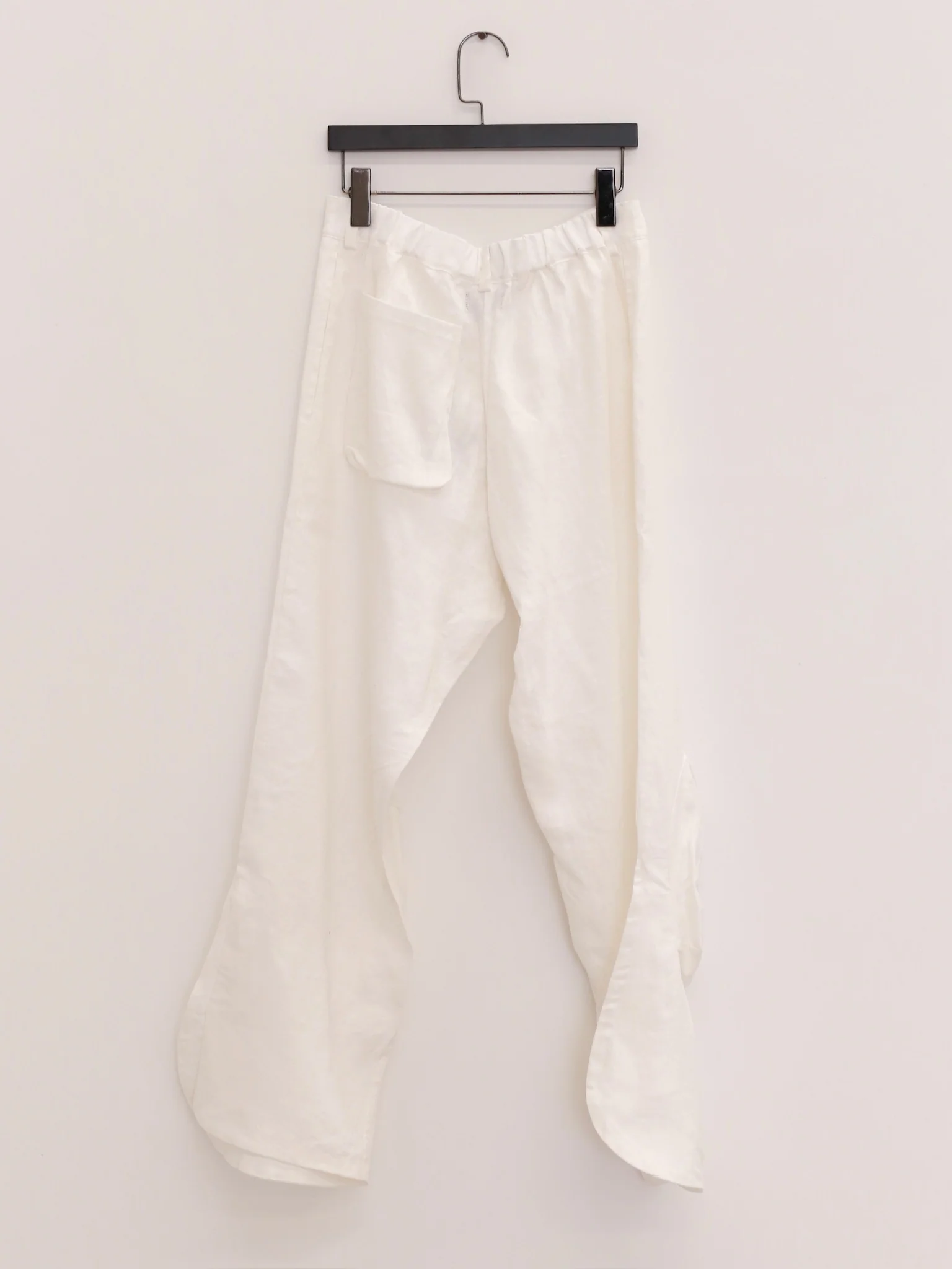 VeniceW 25 Spring/Summer Linen Teddy Bear Pants VCW-01:P1-Chalk - Image 4
