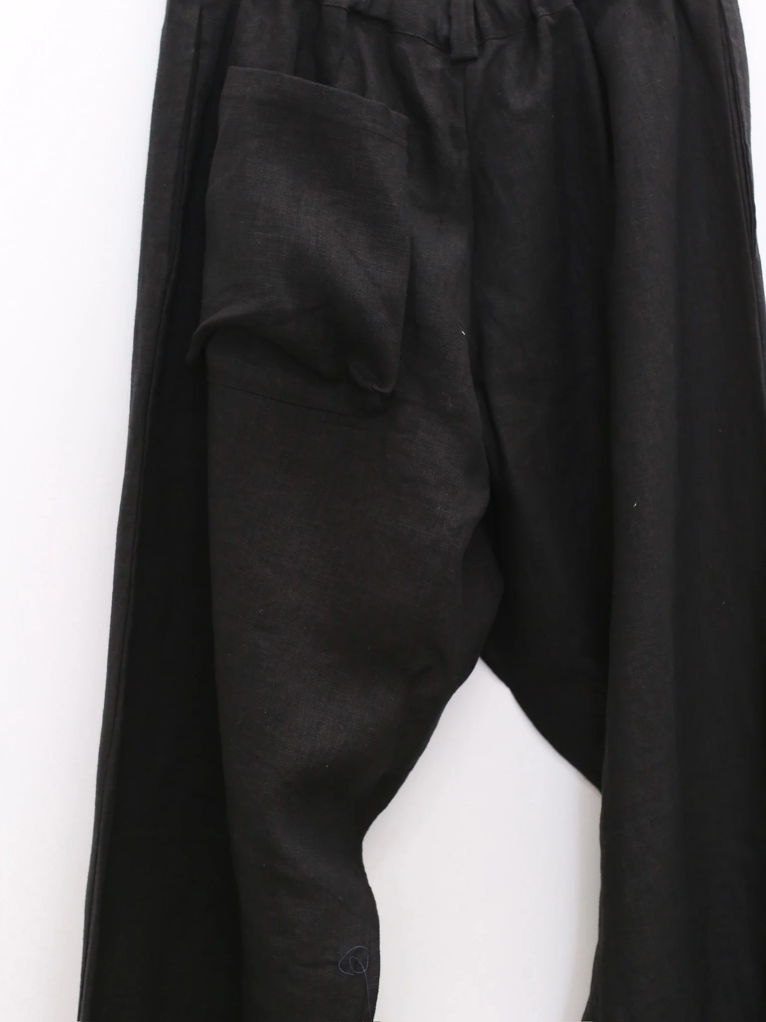VeniceW 25 Spring/Summer Linen Teddy Bear Pants VCW-01:P1-Ink - Image 3