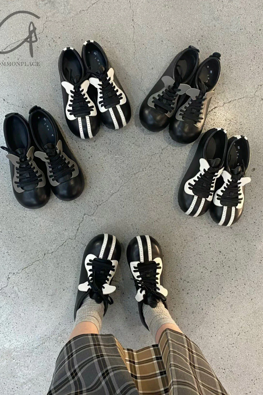 VeniceW sneakers series VCW-S-18II-HEIBAI black and white S-18 - Image 6
