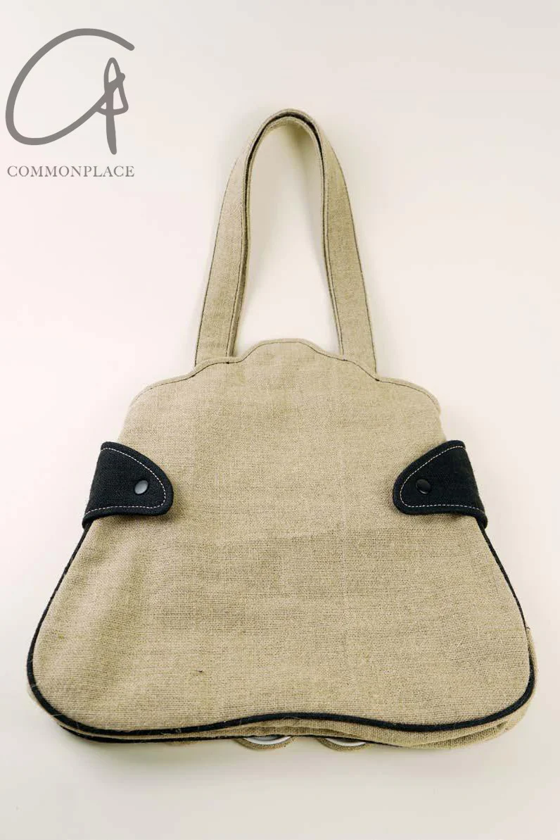 VeniceW linen badge bag B-5 - Image 6