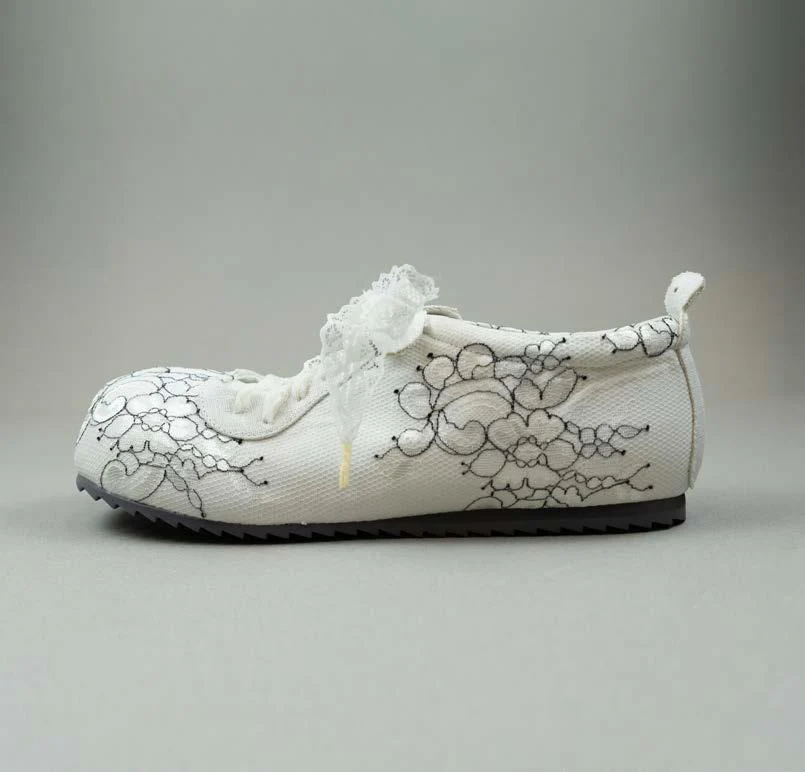 VeniceW sneakers series VCW-S-18LI-WHITE LACE - Image 7