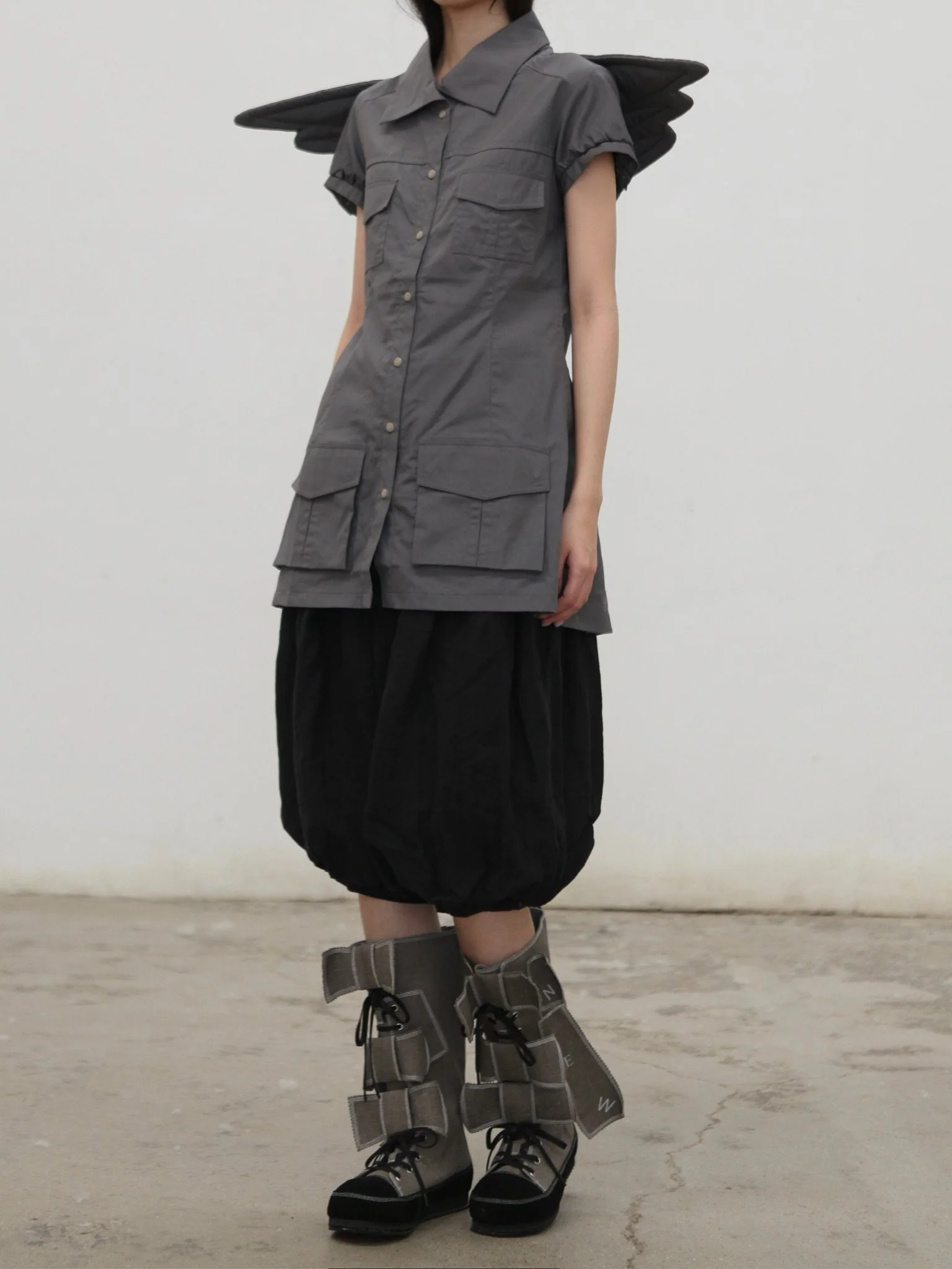 VeniceW Spring/Summer 2026 Bucket Shorts, Thailand VCW-SS26 P1-Blackhole - Image 12