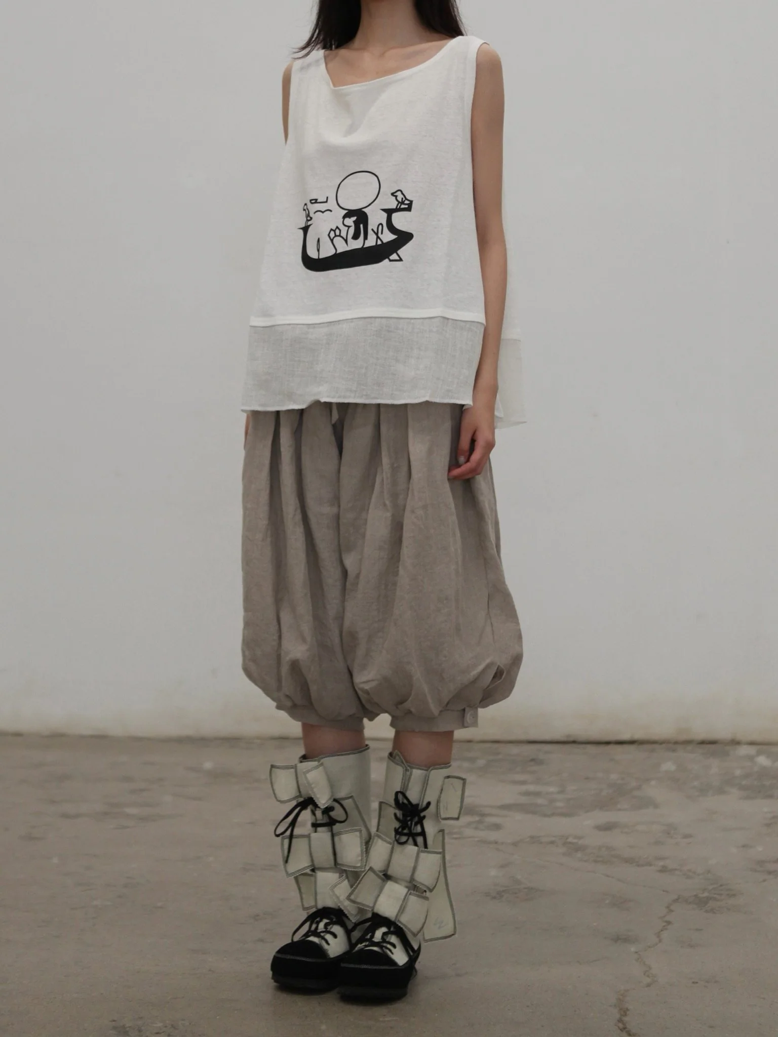 VeniceW Spring/Summer 2026 Bucket Shorts, Thailand VCW-SS26 P1-Sand - Image 11