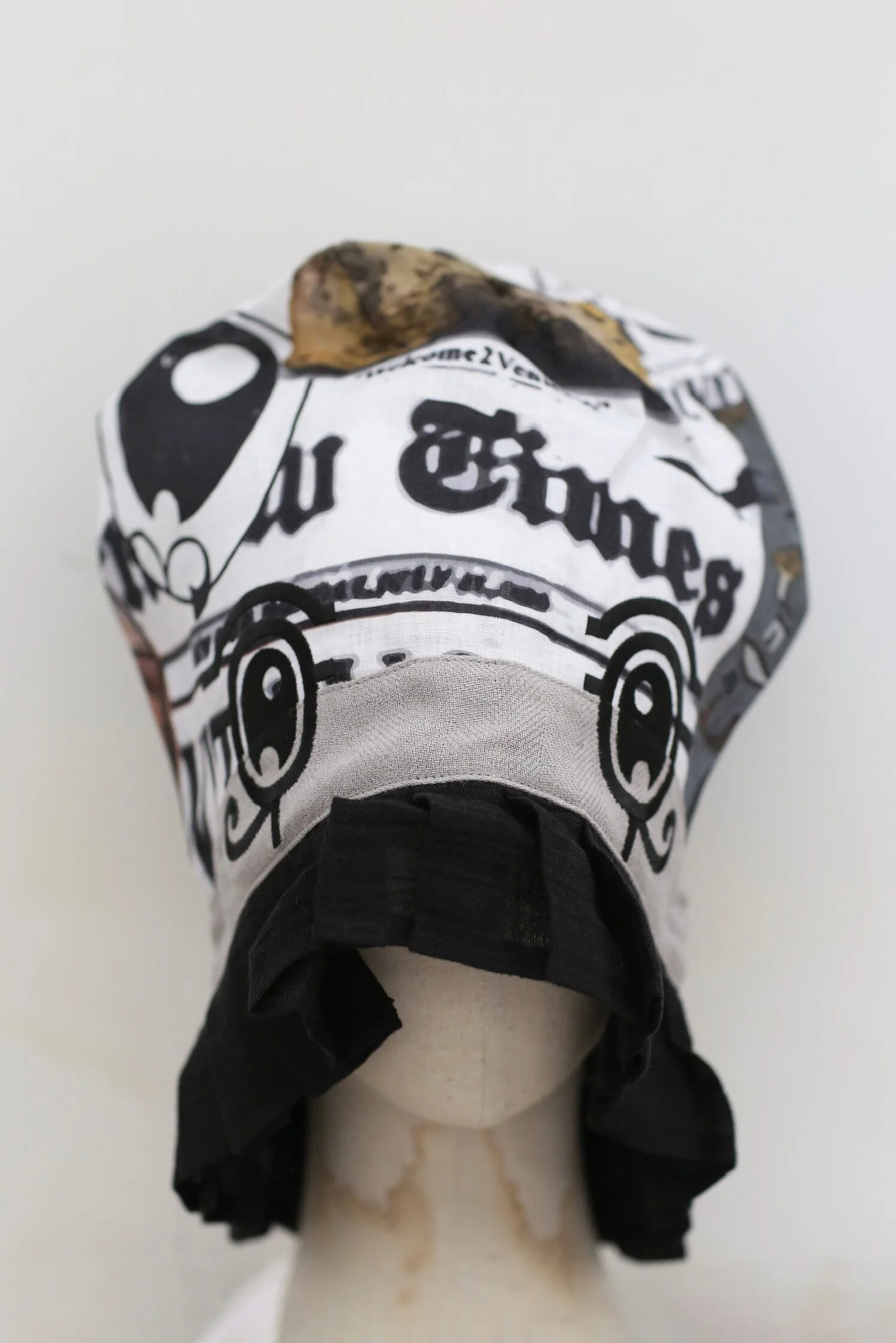 VeniceW Spring/Summer 2026 Cloche Hat with Big Eyes VCW-SS26 H2-Times - Image 2