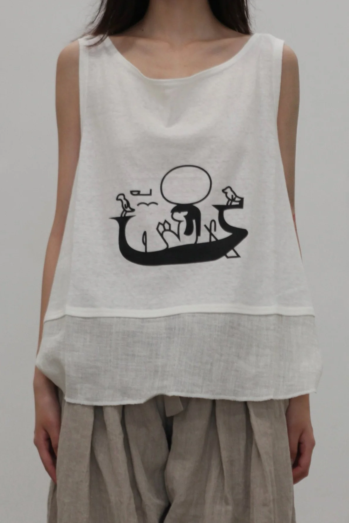 VeniceW Spring/Summer 2026 Morning Boat Top/Vest VCW-SS26 T3-Paper