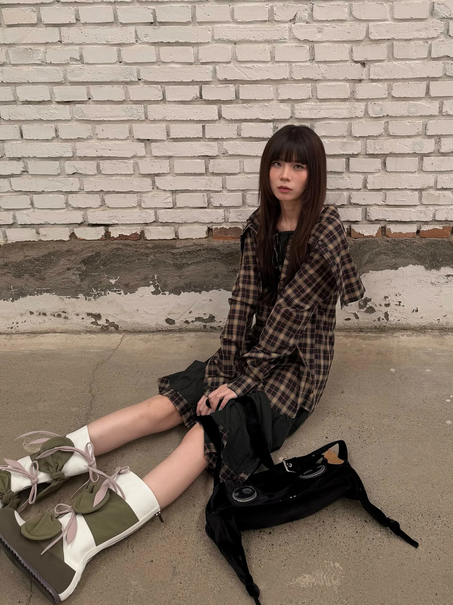 VeniceW Spring/Summer 2026 Patchwork Shirt Dress VCW-SS26 B1-Saturn - Image 18