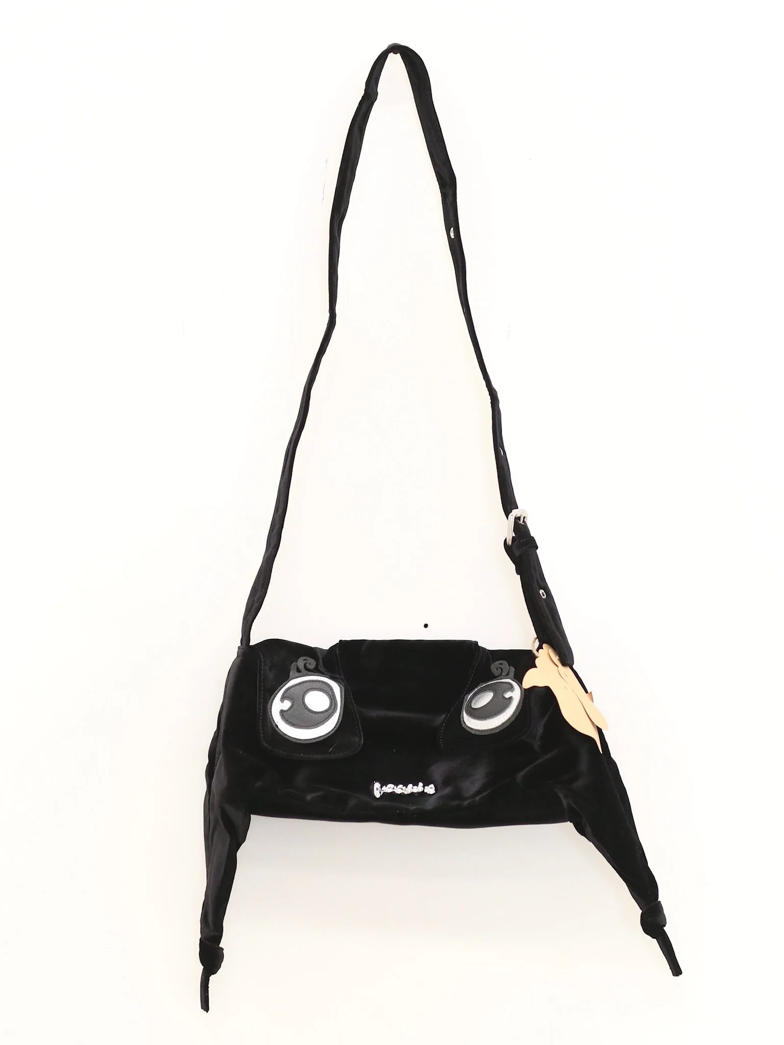 VeniceW Spring/Summer 2026 Regular Size Flight Bag VCW-B-1V-Black Velvet - Image 3