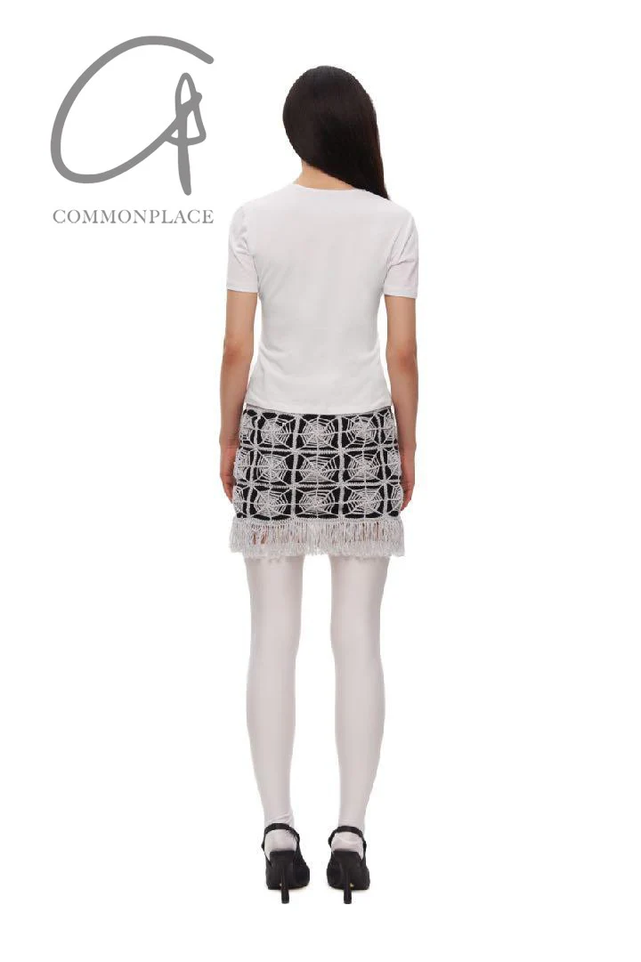 VEREJA Black Spider Skirt FW23BSS1 - Image 14