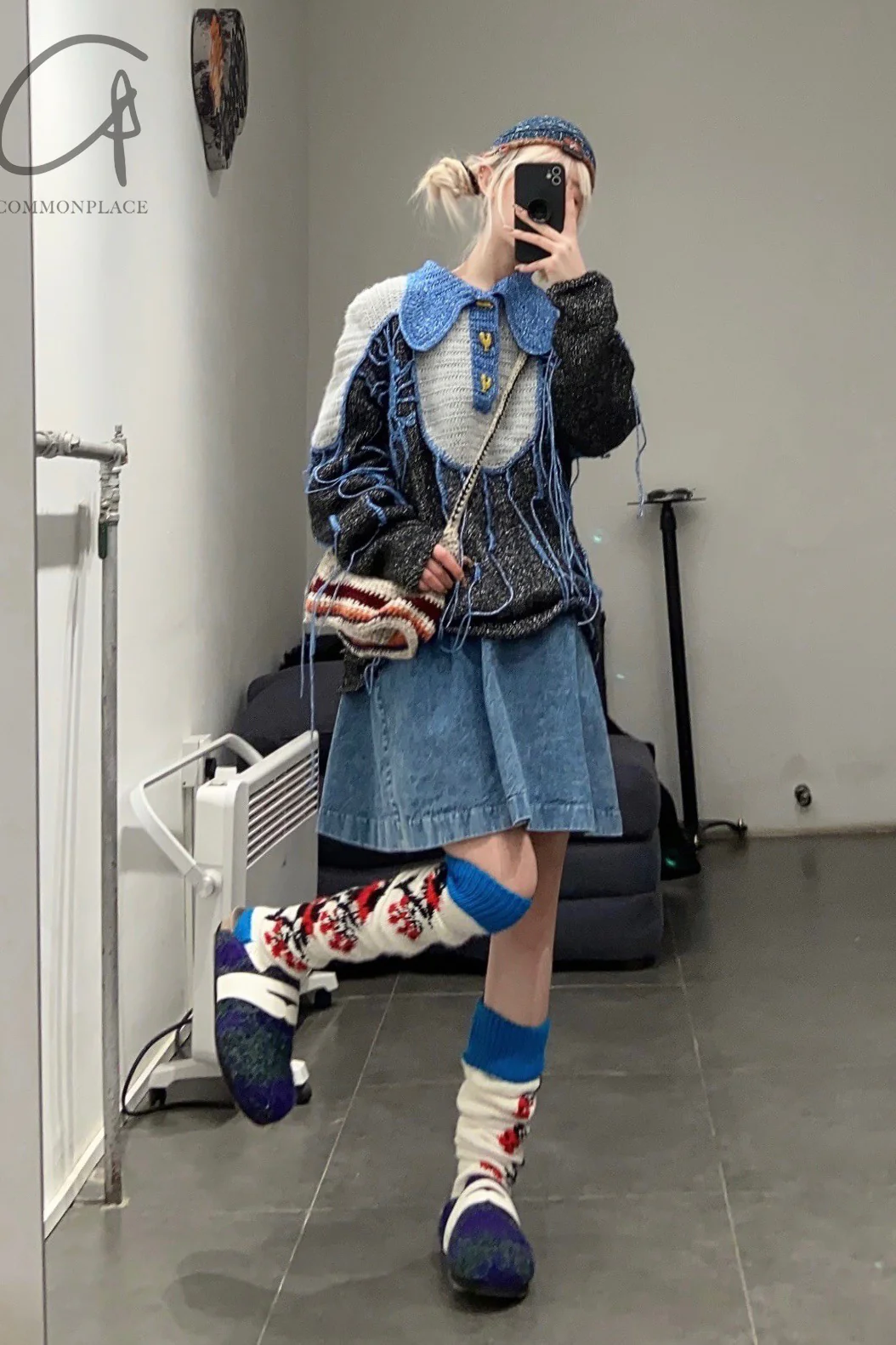 VEREJA metal rooster sweater FW22MRS1 - Image 9