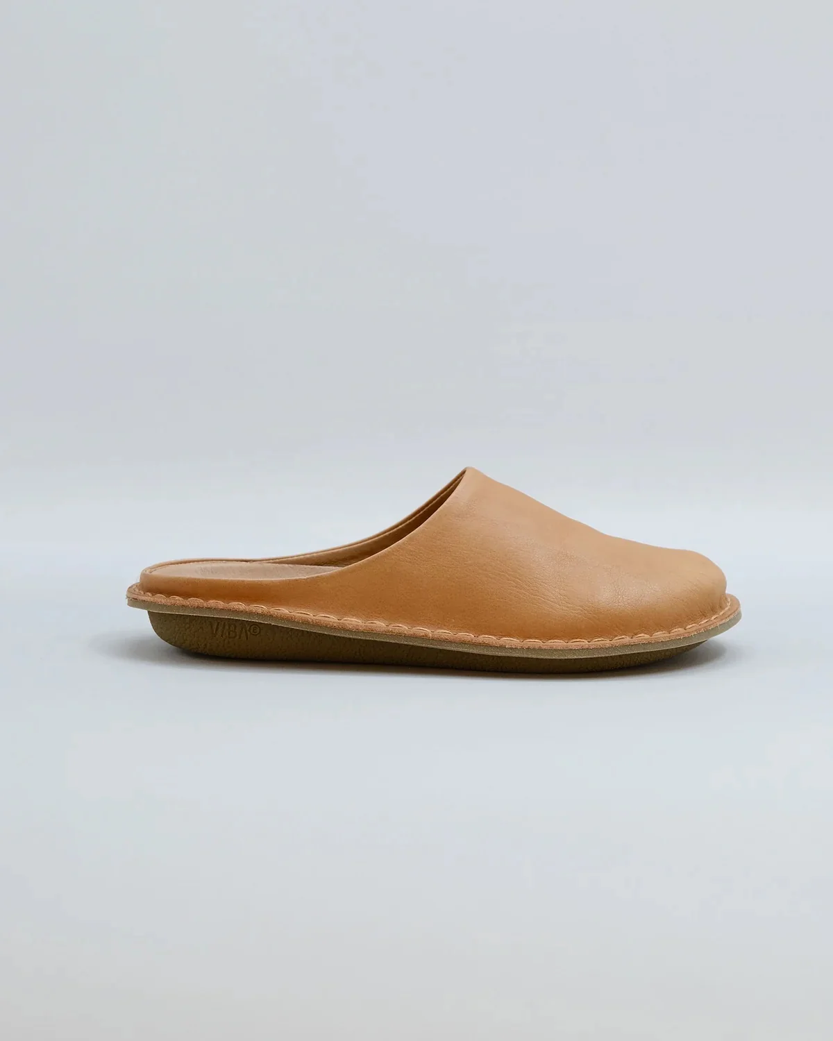 VIBAe Portuguese handcrafted ROMA vegetable-tanned leather sandals, designed for comfort, lightness, and durability. Honest VIBA-ROMA Leather/Bio Suede-FT Fawn Tan (ROMA Leather/Bio Suede) - Image 4