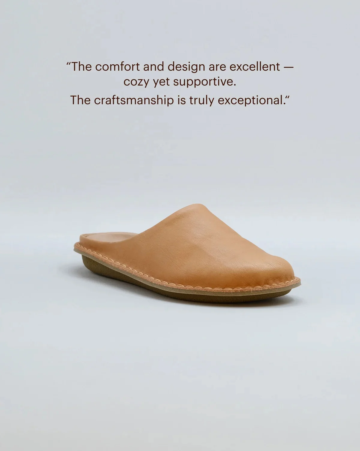 VIBAe Portuguese handcrafted ROMA vegetable-tanned leather sandals, designed for comfort, lightness, and durability. Honest VIBA-ROMA Leather/Bio Suede-FT Fawn Tan (ROMA Leather/Bio Suede) - Image 5