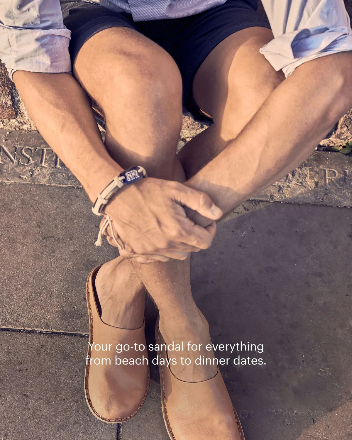 VIBAe Portuguese handcrafted ROMA vegetable-tanned leather sandals, designed for comfort, lightness, and durability. Honest VIBA-ROMA Leather/Bio Suede-FT Fawn Tan (ROMA Leather/Bio Suede) - Image 9