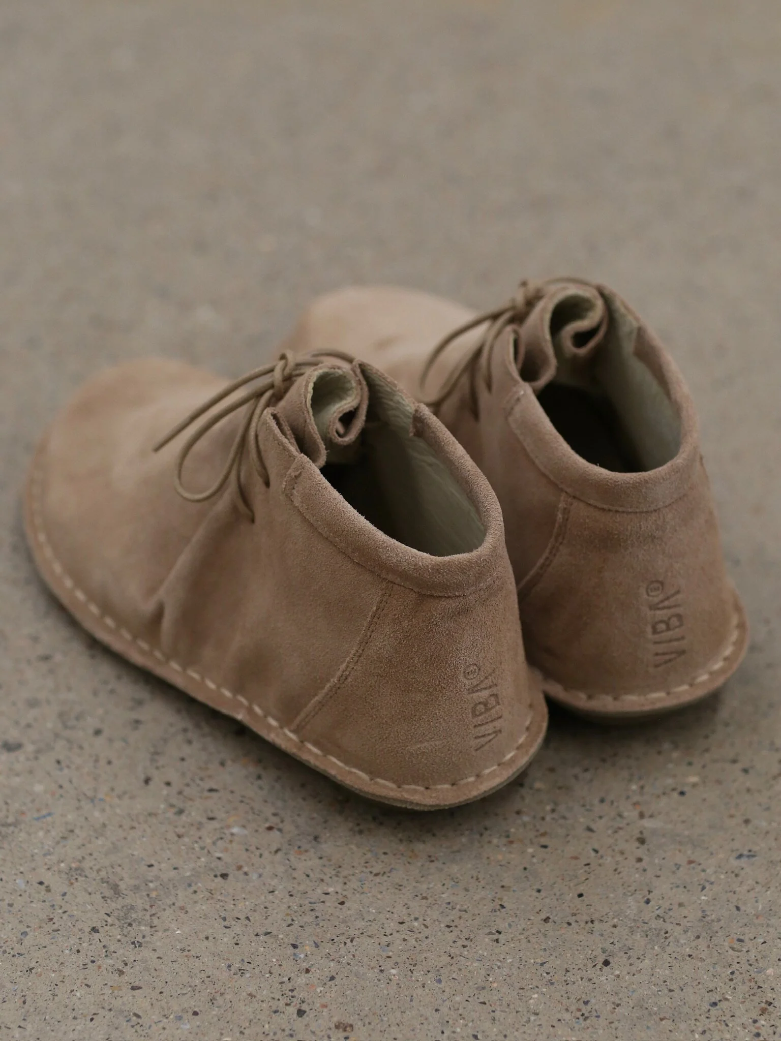 VIBAe Portuguese handcrafted vegetable-tanned JTREE suede shoes, designed for comfort, lightness, and durability. Honest VIBA-JTREE Bio Suede-DS Desert Sand (VIBA-JTREE Bio Suede) - Image 3