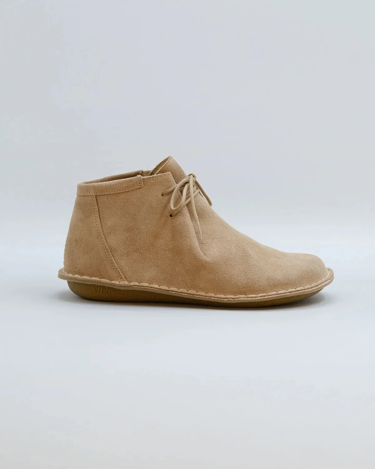 VIBAe Portuguese handcrafted vegetable-tanned JTREE suede shoes, designed for comfort, lightness, and durability. Honest VIBA-JTREE Bio Suede-DS Desert Sand (VIBA-JTREE Bio Suede) - Image 4